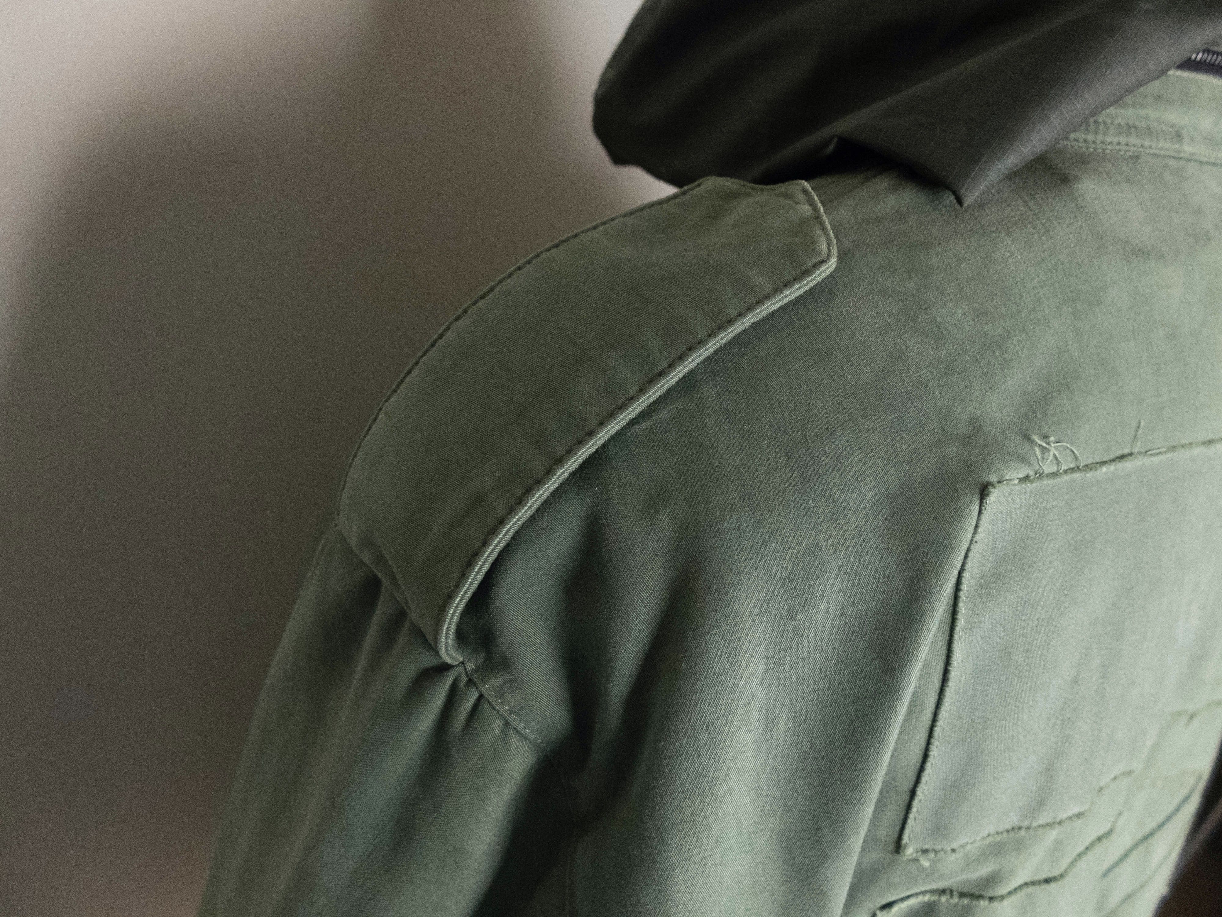 Off-White $1800 OFF-WHITE padded military green track jacket Medium Size US M / EU 48-50 / 2 - 9 Thumbnail