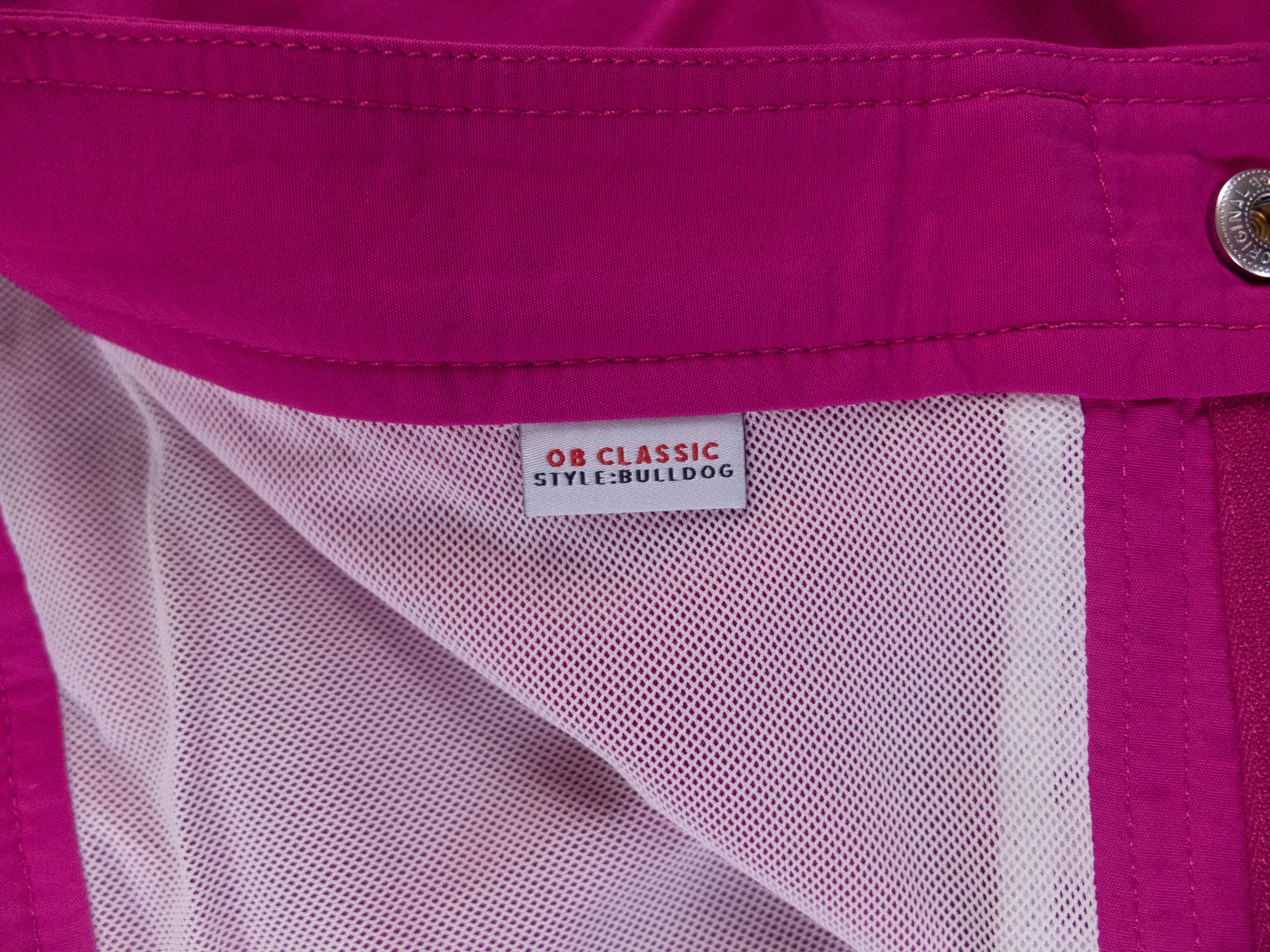 Orlebar Brown ORLEBAR BROWN Bulldog Paradise fuchsia pink swim shorts 40 Size US 40 / EU 56 - 5 Thumbnail