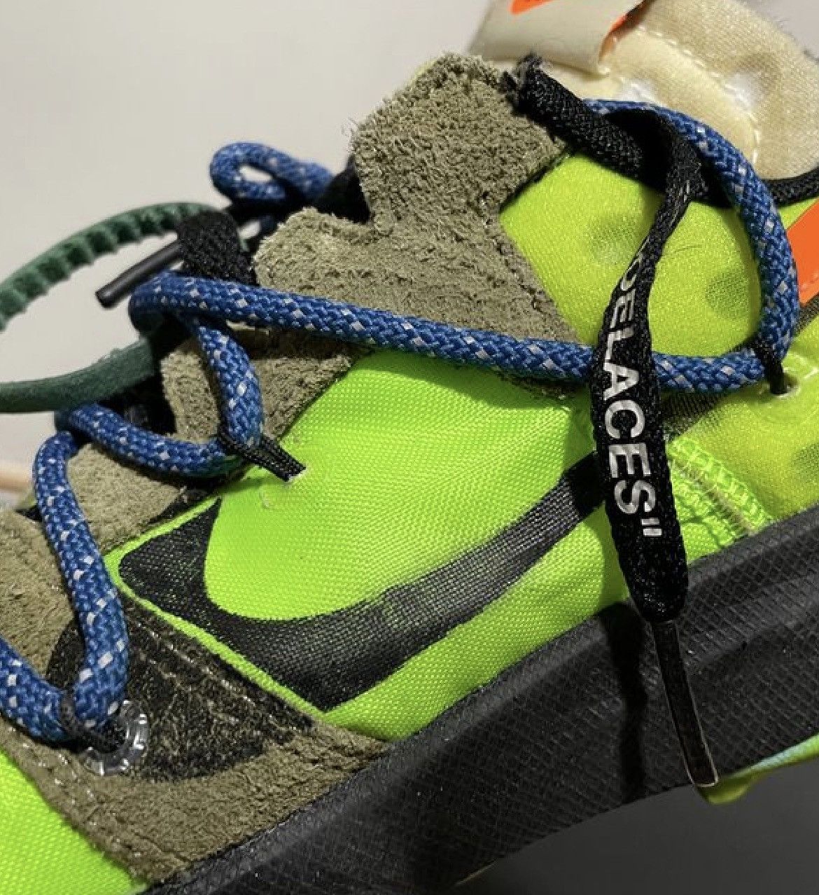 Off-White × Nike WMNS Air Zoom Terra Kiger 5 Green