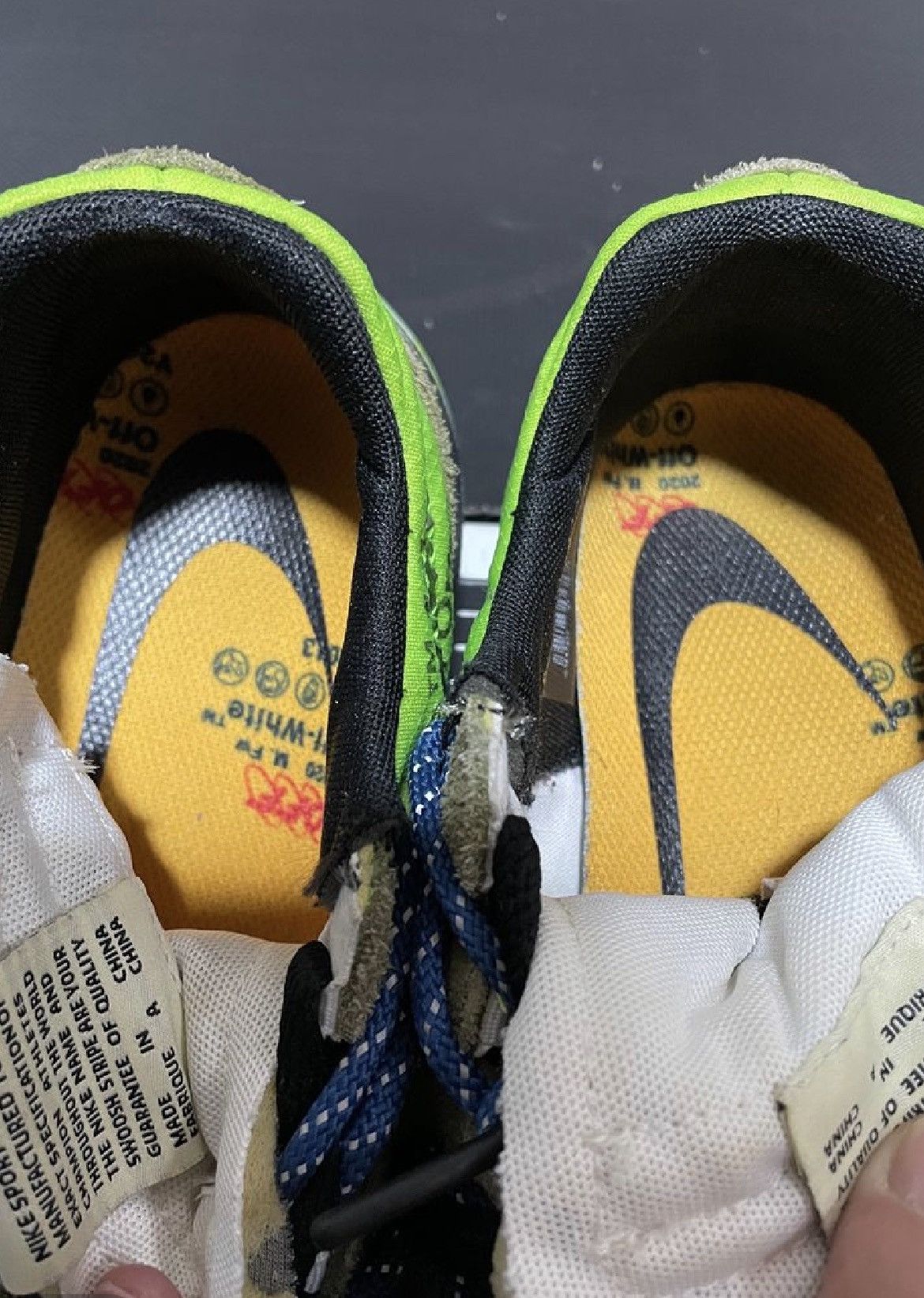 Off-White × Nike WMNS Air Zoom Terra Kiger 5 Green