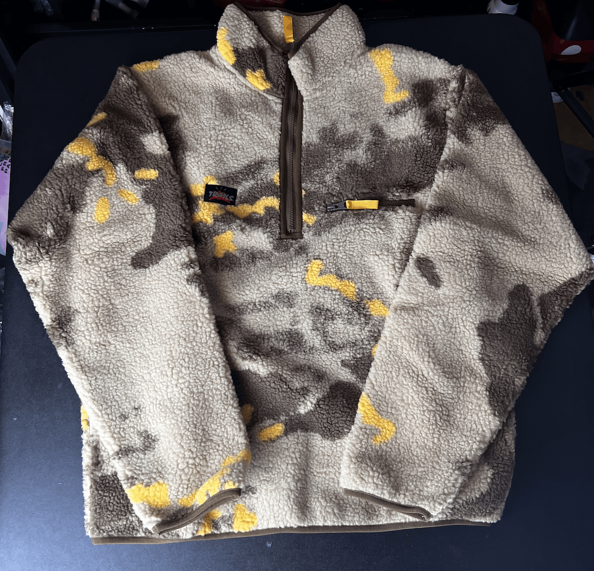 shopping wholesale Travis Scott Cactus Jack Half-Zip Sherpa ...