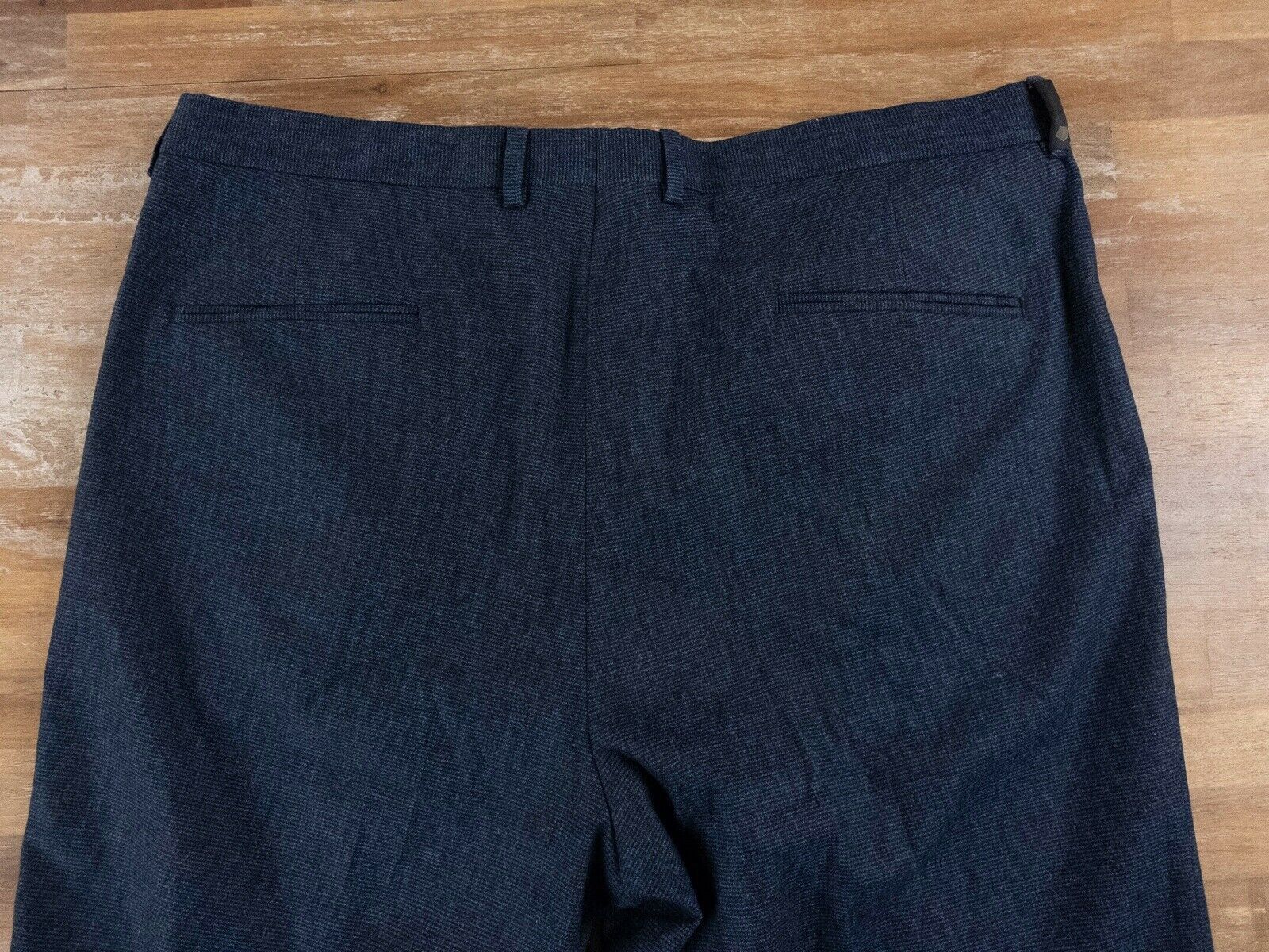 Z Zegna Z ZEGNA blue wool mix slim pants trousers - 40 US / 56 EU Size US 40 / EU 56 - 8 Thumbnail