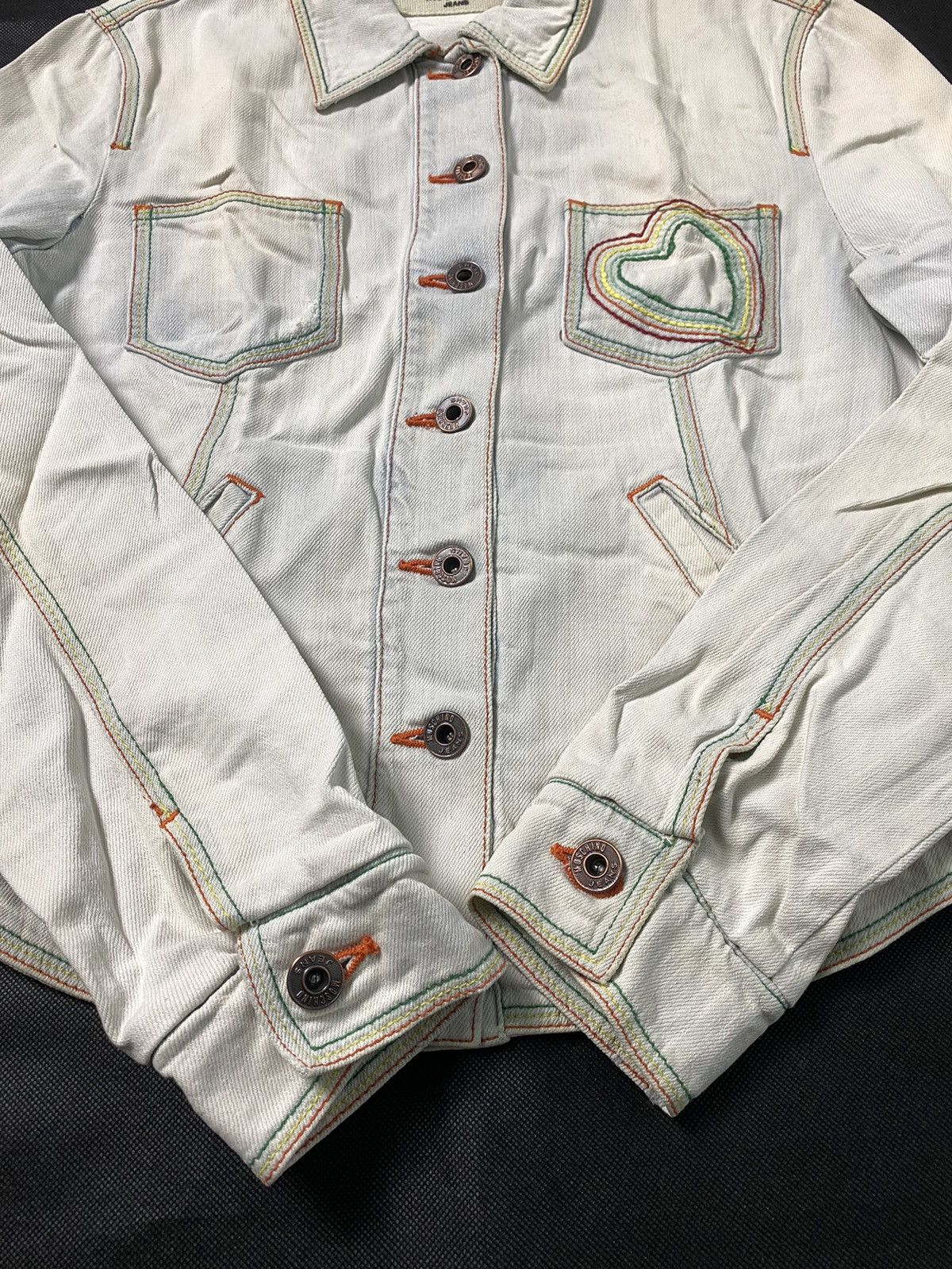 Designer × Moschino Moschino Jeans Denim Jacket Size US XS / EU 42 / 0 - 4 Thumbnail