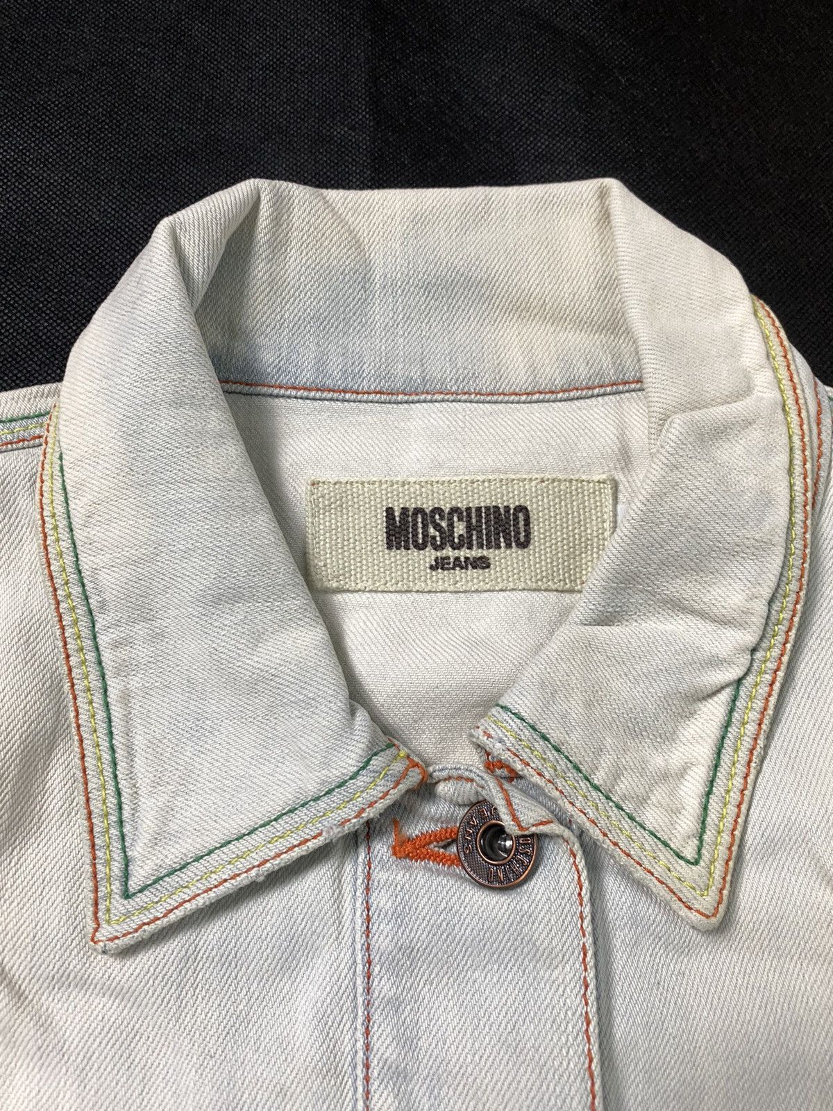 Designer × Moschino Moschino Jeans Denim Jacket Size US XS / EU 42 / 0 - 8 Thumbnail