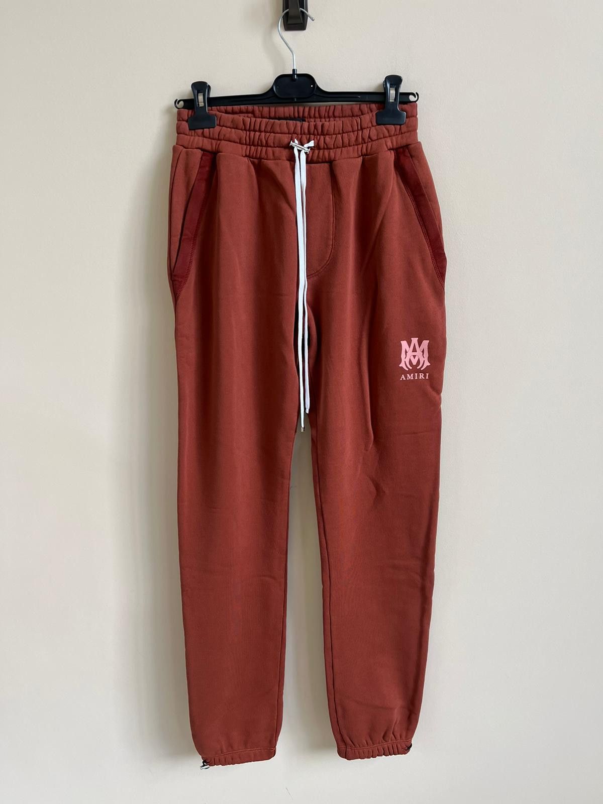 Amiri MA Logo Sweatpant in Clay/Peach Color Size US 32 / EU 48 - 1 Thumbnail