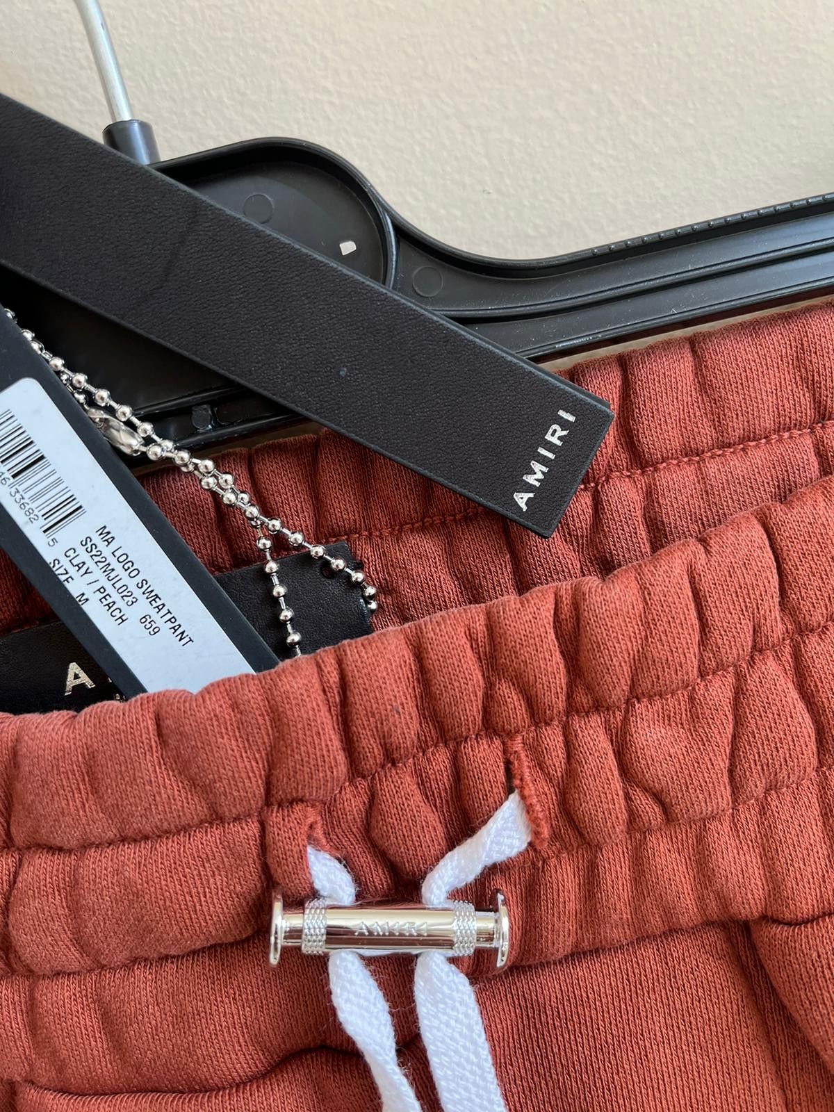 Amiri MA Logo Sweatpant in Clay/Peach Color Size US 32 / EU 48 - 12 Thumbnail