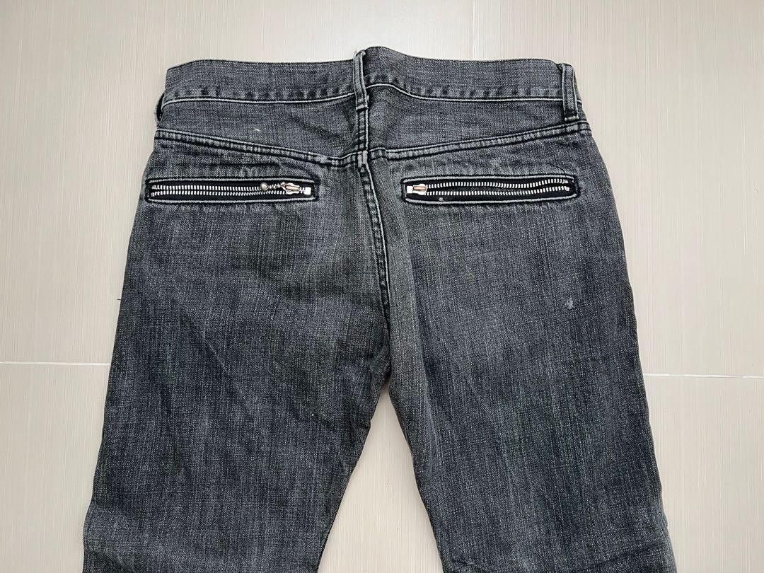 Junya Watanabe Junya Watanabe CDG FW2007 runway leather patched jeans Size US 30 / EU 46 - 5 Thumbnail