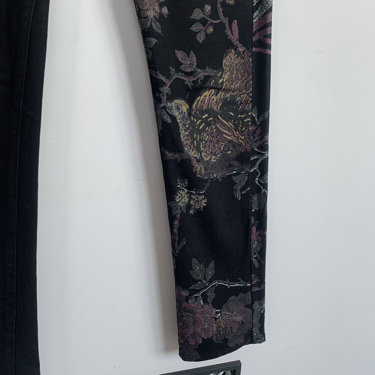 Roberto Cavalli Roberto Cavalli Jeans Pants Bird Floral Vintage Cotton Size 29" - 7 Thumbnail