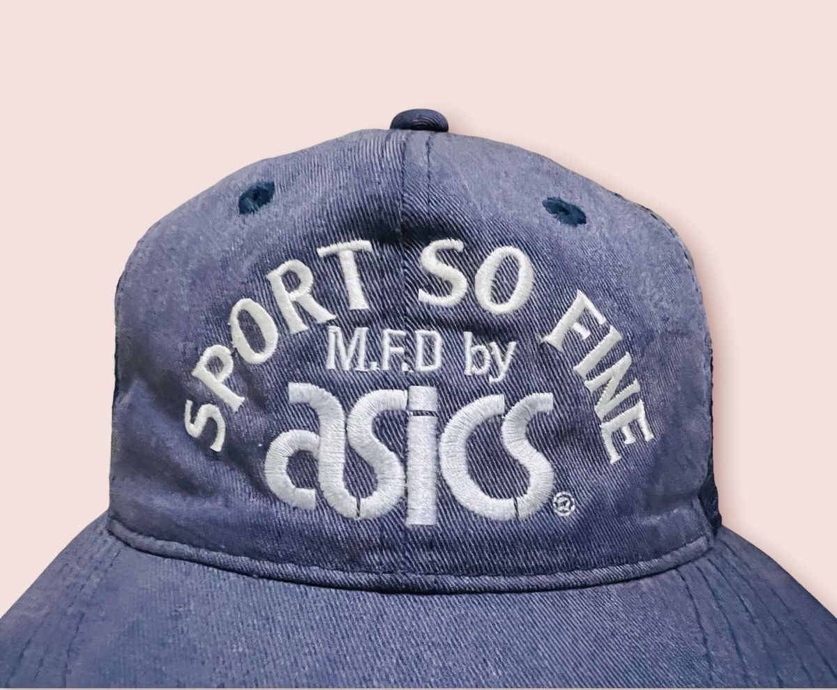 Asics × Japanese Brand × Vintage VINTAGE ASICS TRUCKER HAT Size ONE SIZE - 3 Thumbnail
