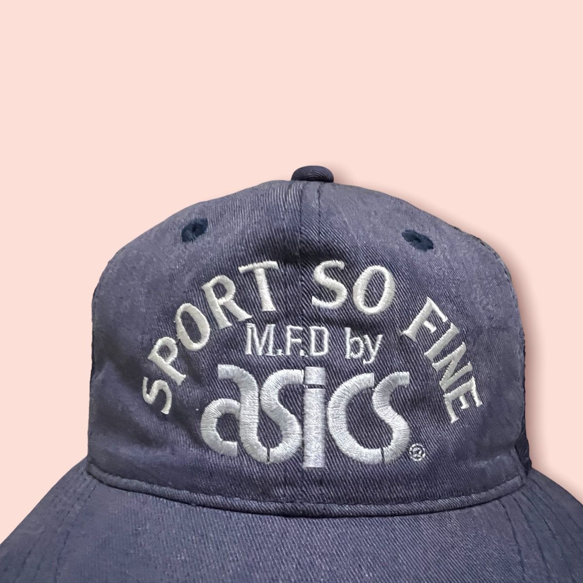 Asics × Japanese Brand × Vintage VINTAGE ASICS TRUCKER HAT Size ONE SIZE - 8 Thumbnail