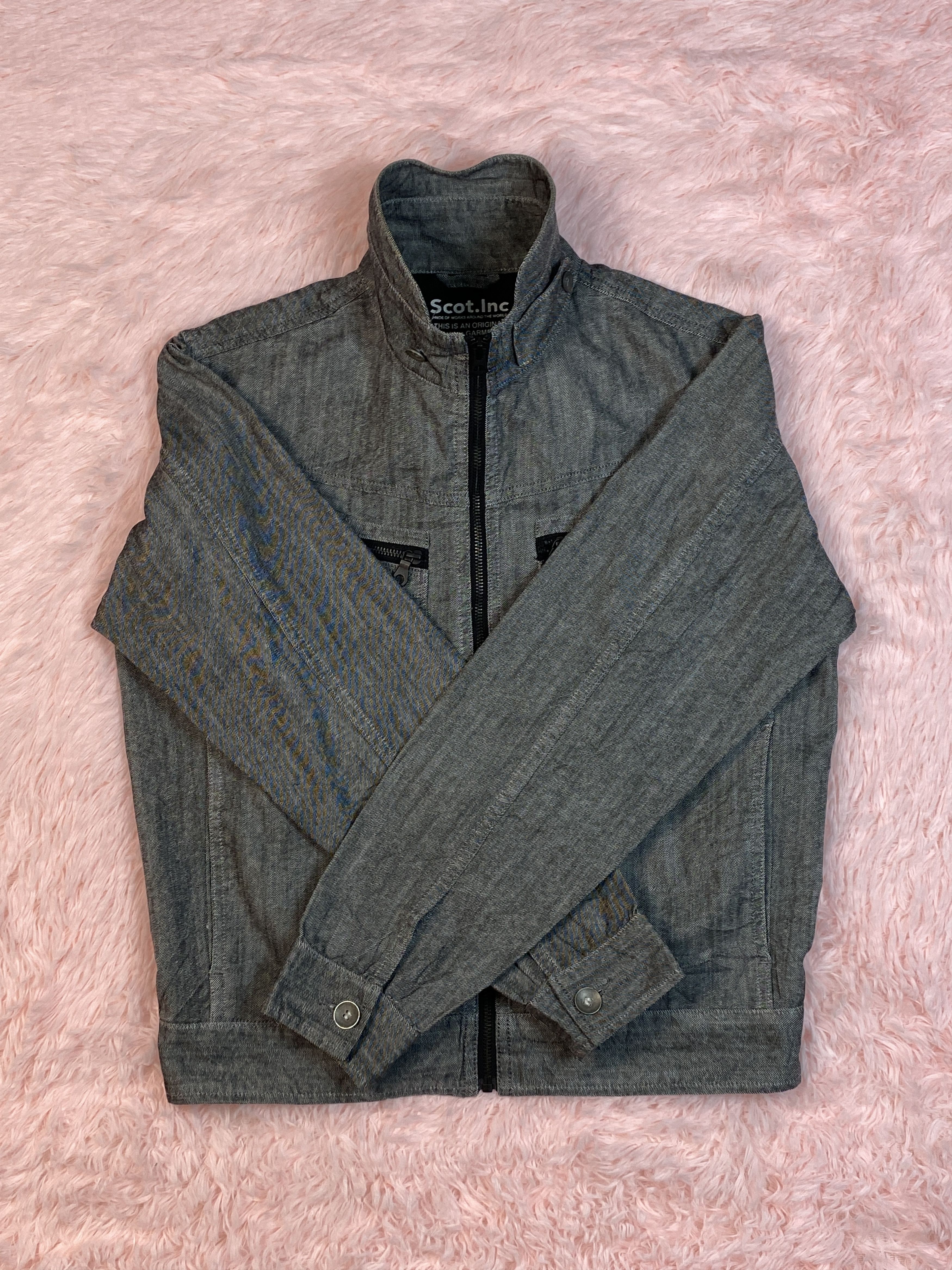 Vintage Vintage Scot.Inc Zip Up Jacket J1614 Size US S / EU 44-46 / 1 - 6 Thumbnail