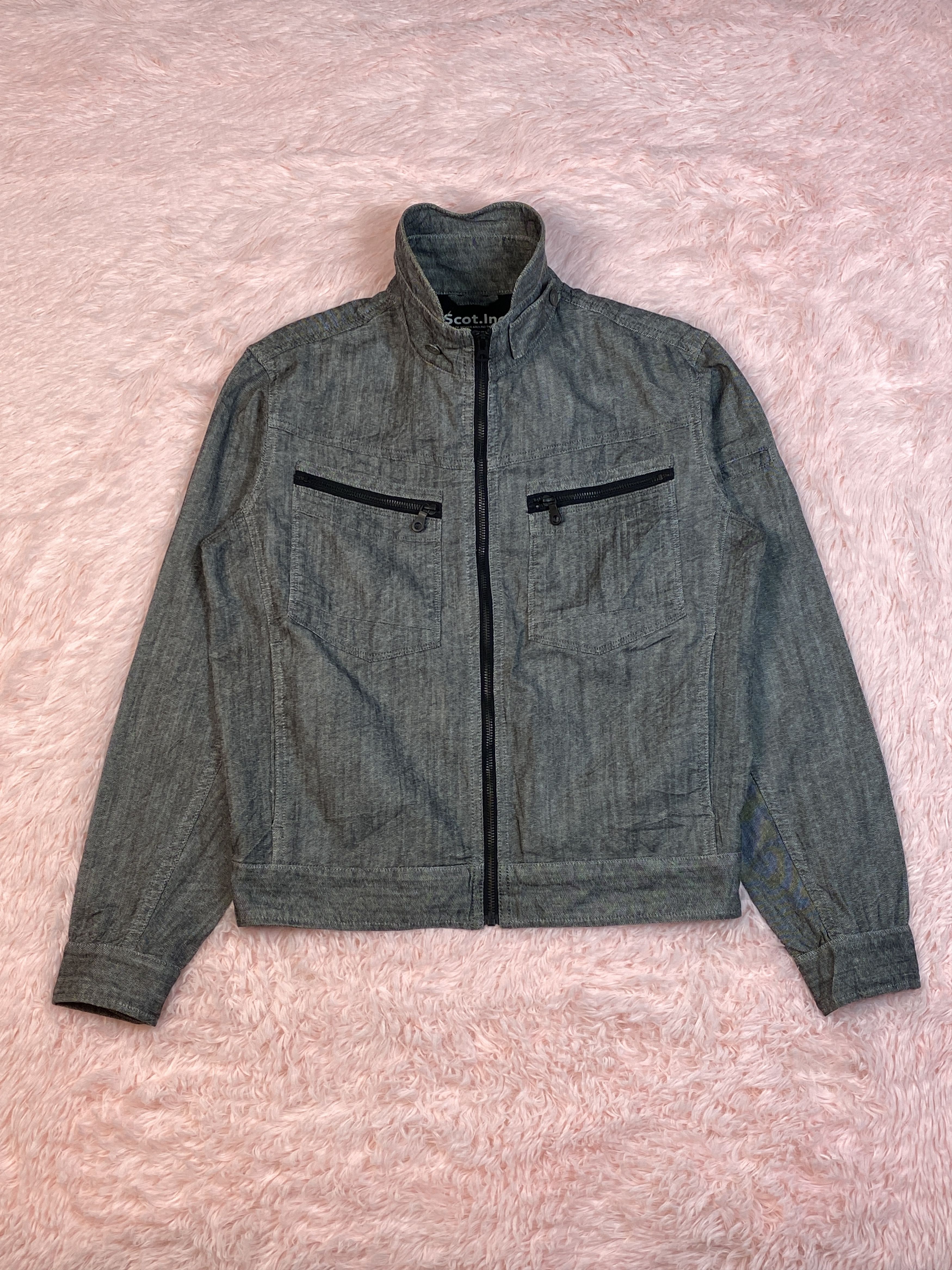 Vintage Vintage Scot.Inc Zip Up Jacket J1614 Size US S / EU 44-46 / 1 - 2 Thumbnail