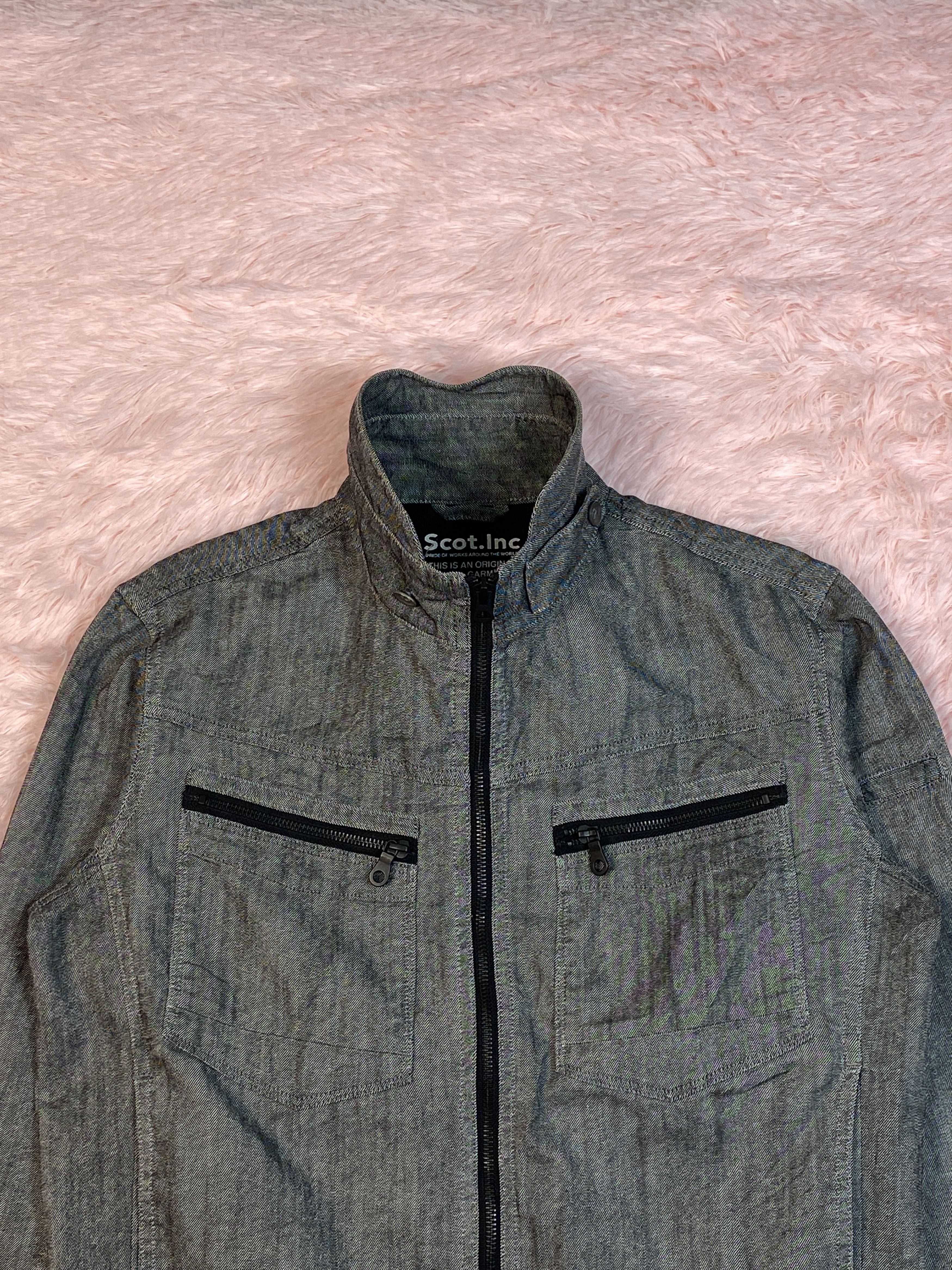 Vintage Vintage Scot.Inc Zip Up Jacket J1614 Size US S / EU 44-46 / 1 - 3 Thumbnail