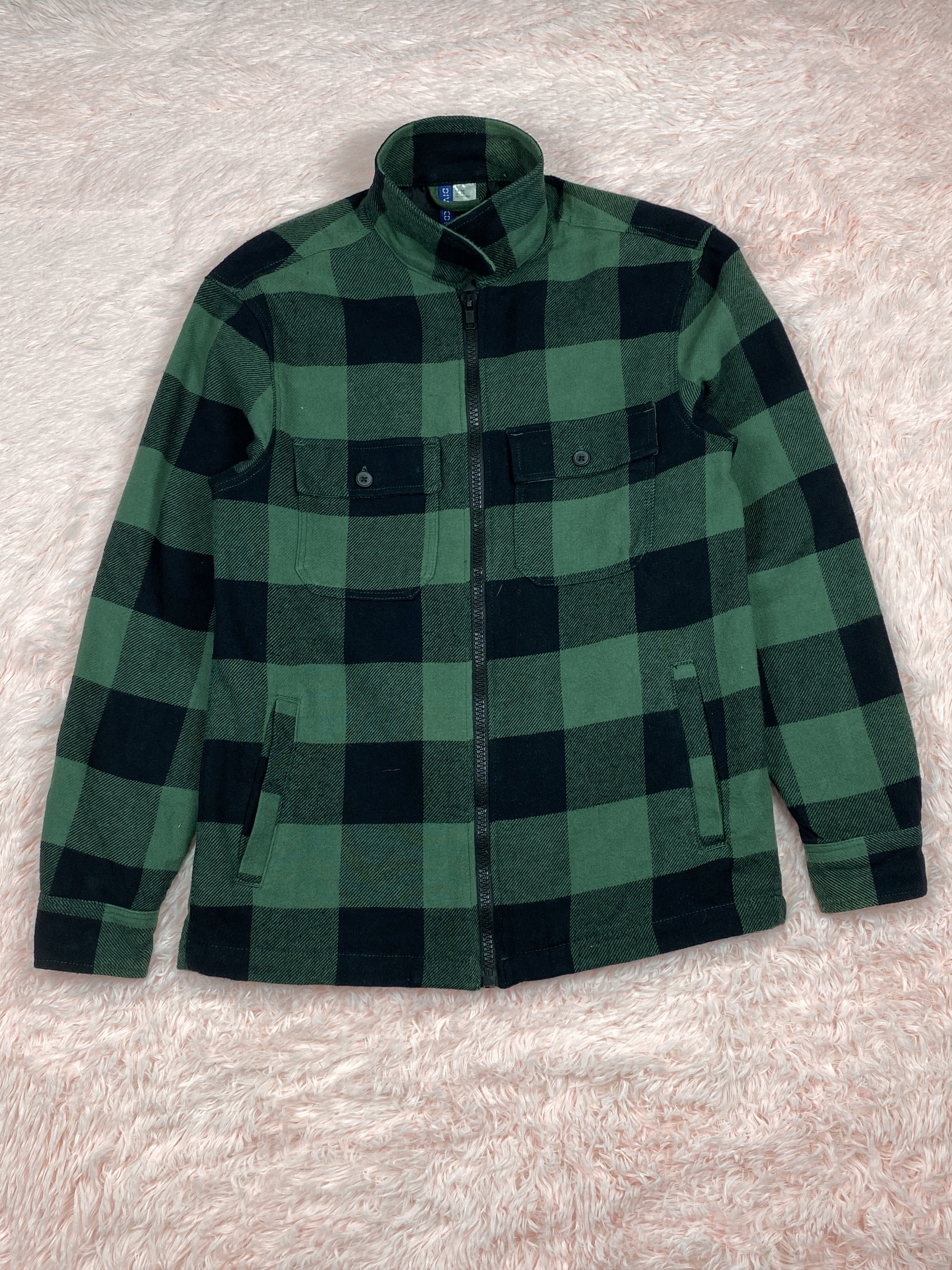 H&M × Lumberjack H&M Flannel Zip Up Jacket Size US S / EU 44-46 / 1 - 1 Thumbnail
