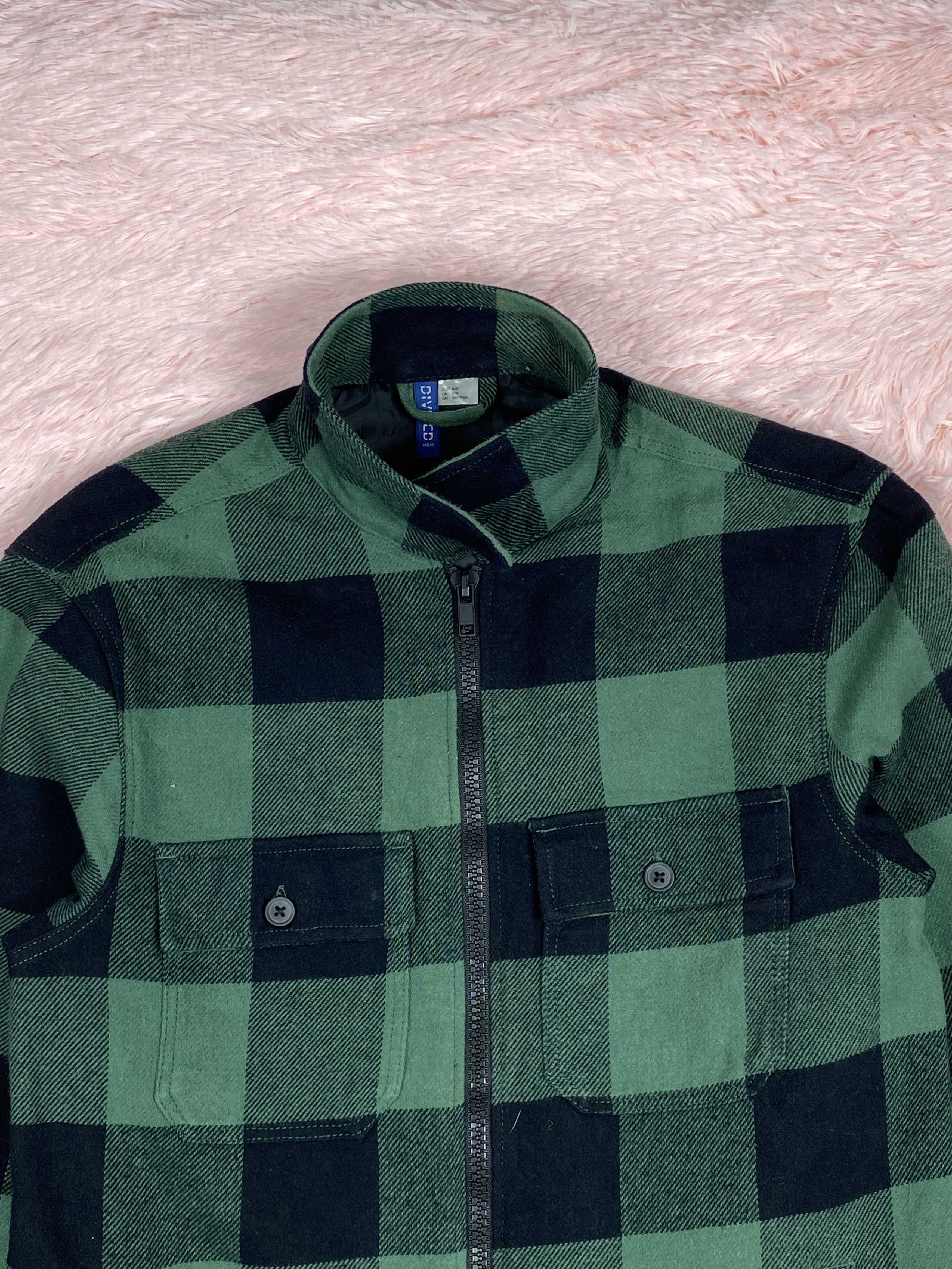 H&M × Lumberjack H&M Flannel Zip Up Jacket Size US S / EU 44-46 / 1 - 2 Thumbnail