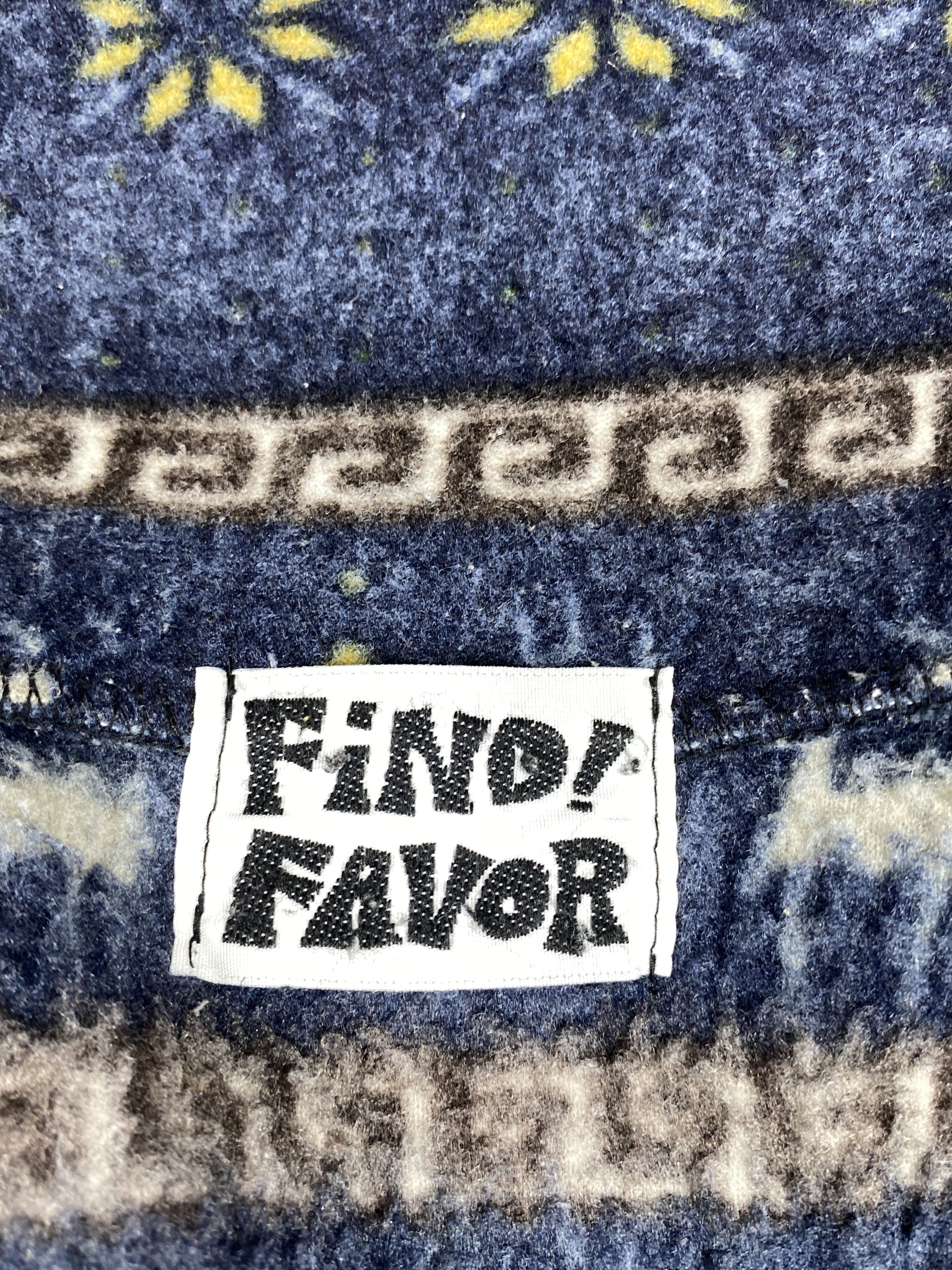 Japanese Brand × Vintage Vintage Fino Favor Fleece Zip Up Jacket Size US S / EU 44-46 / 1 - 7 Thumbnail