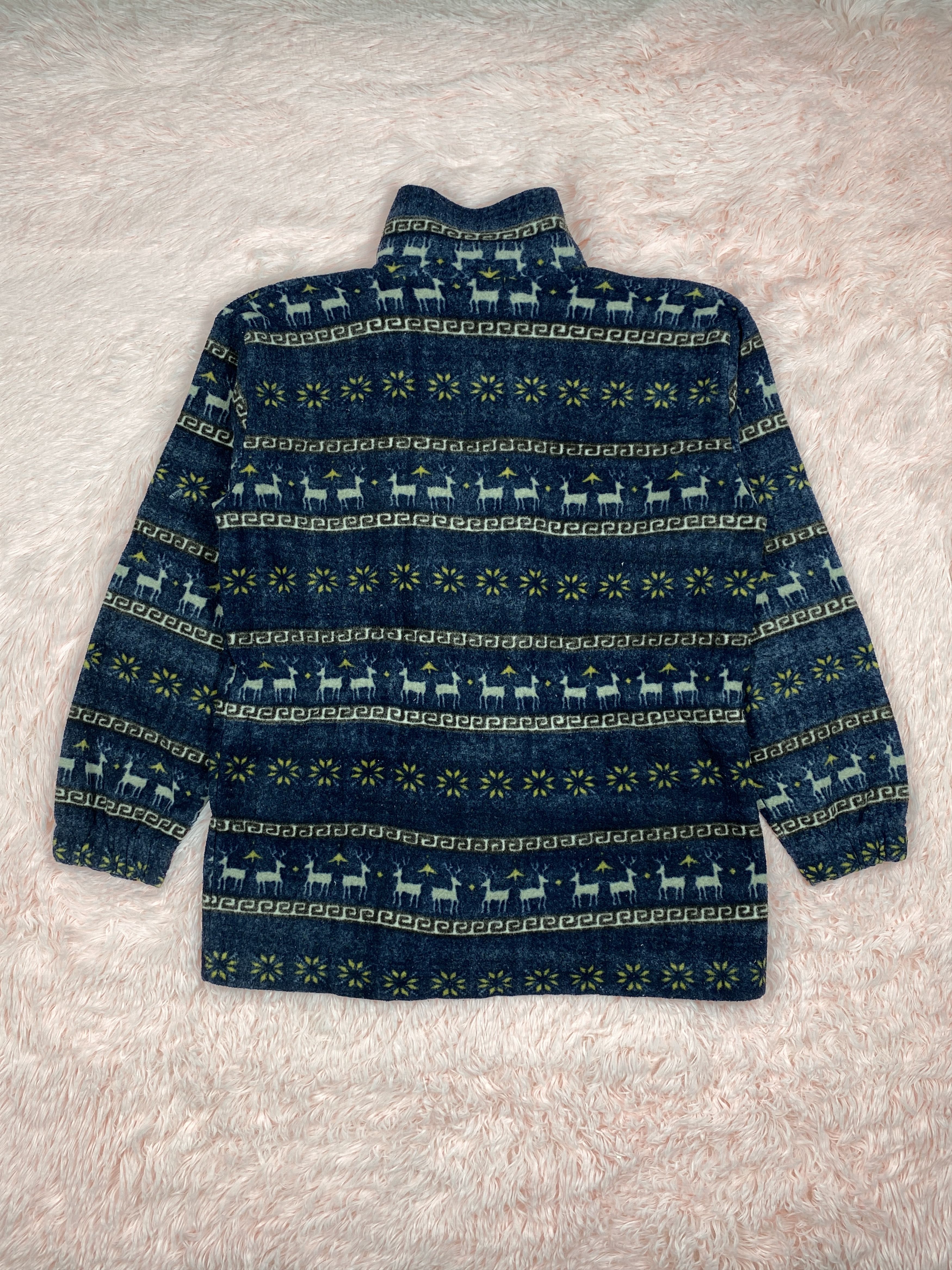 Japanese Brand × Vintage Vintage Fino Favor Fleece Zip Up Jacket Size US S / EU 44-46 / 1 - 4 Thumbnail