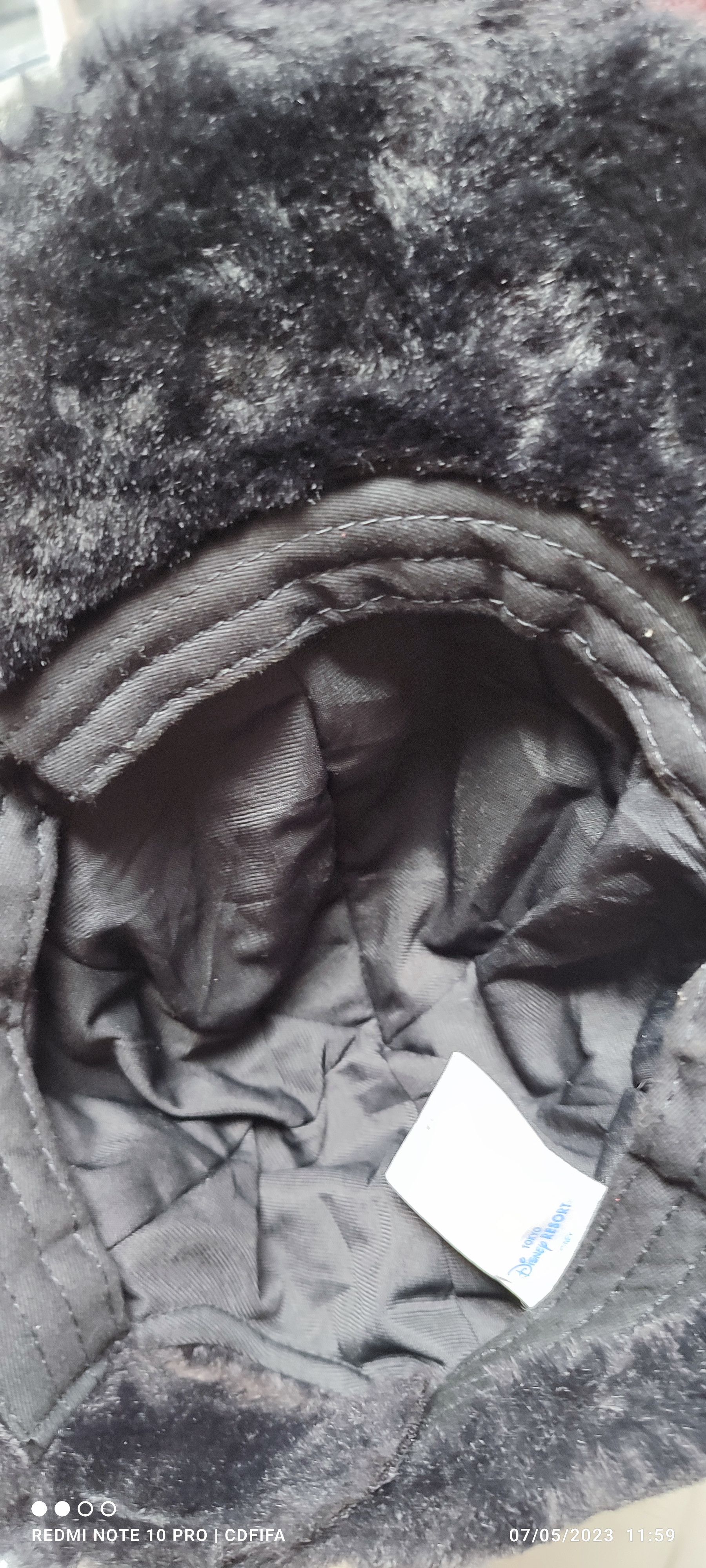 Disney Tokyo Disney Mickey Fur Hat Size ONE SIZE - 5 Thumbnail