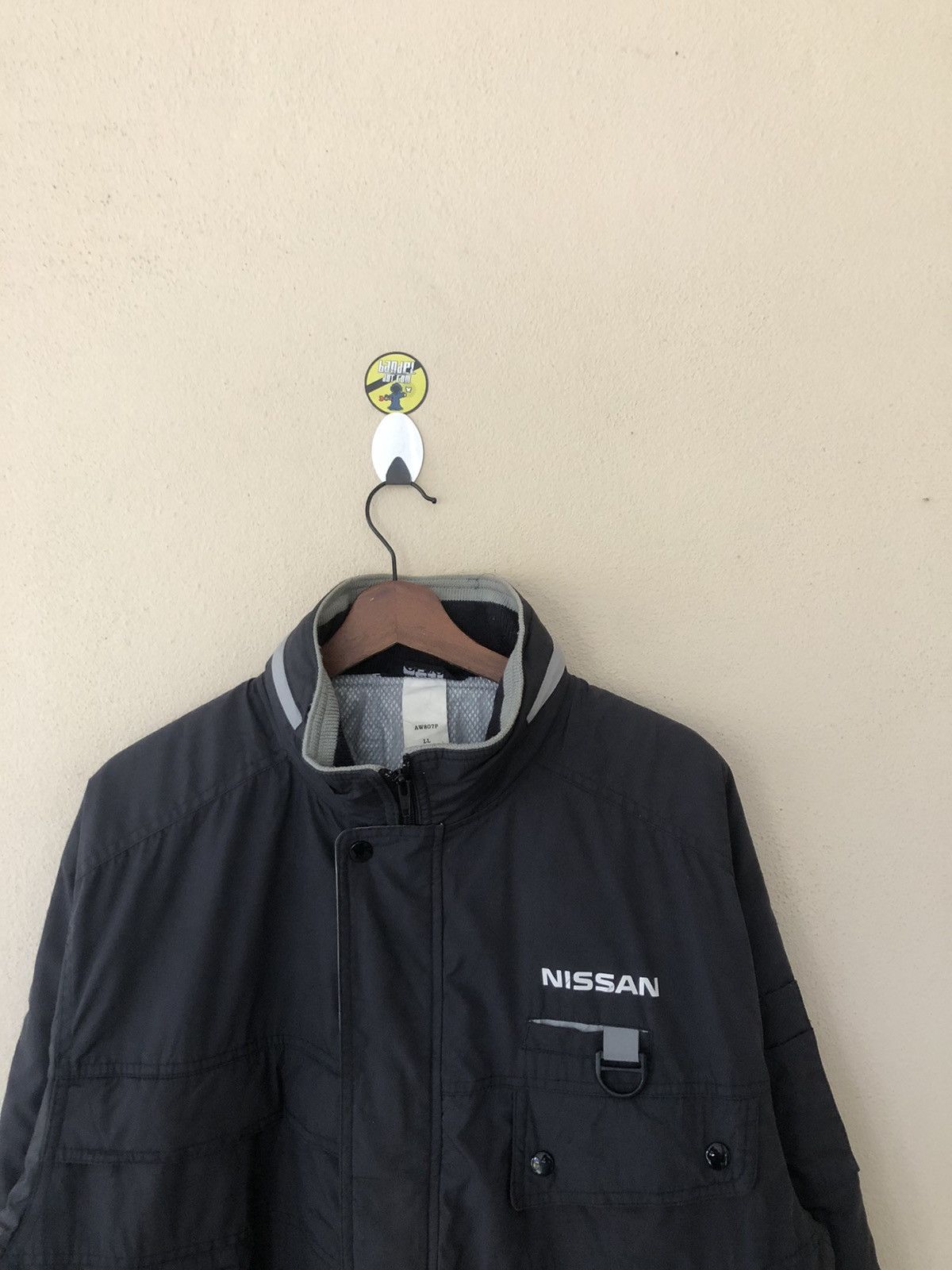 Japanese Brand Vintage Nissan Spell Out Black Jacket Size US L / EU 52-54 / 3 - 4 Thumbnail