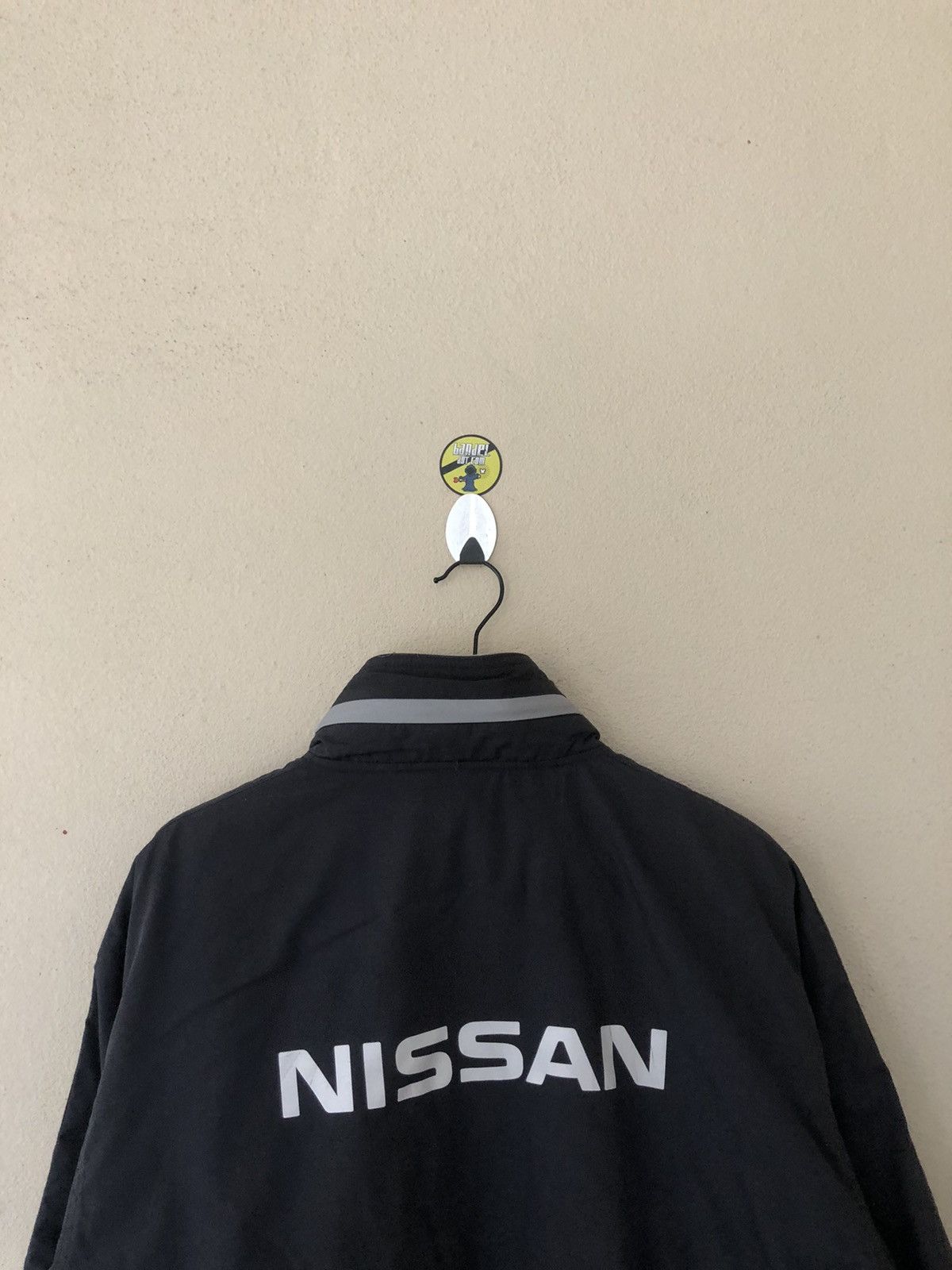 Japanese Brand Vintage Nissan Spell Out Black Jacket Size US L / EU 52-54 / 3 - 2 Thumbnail