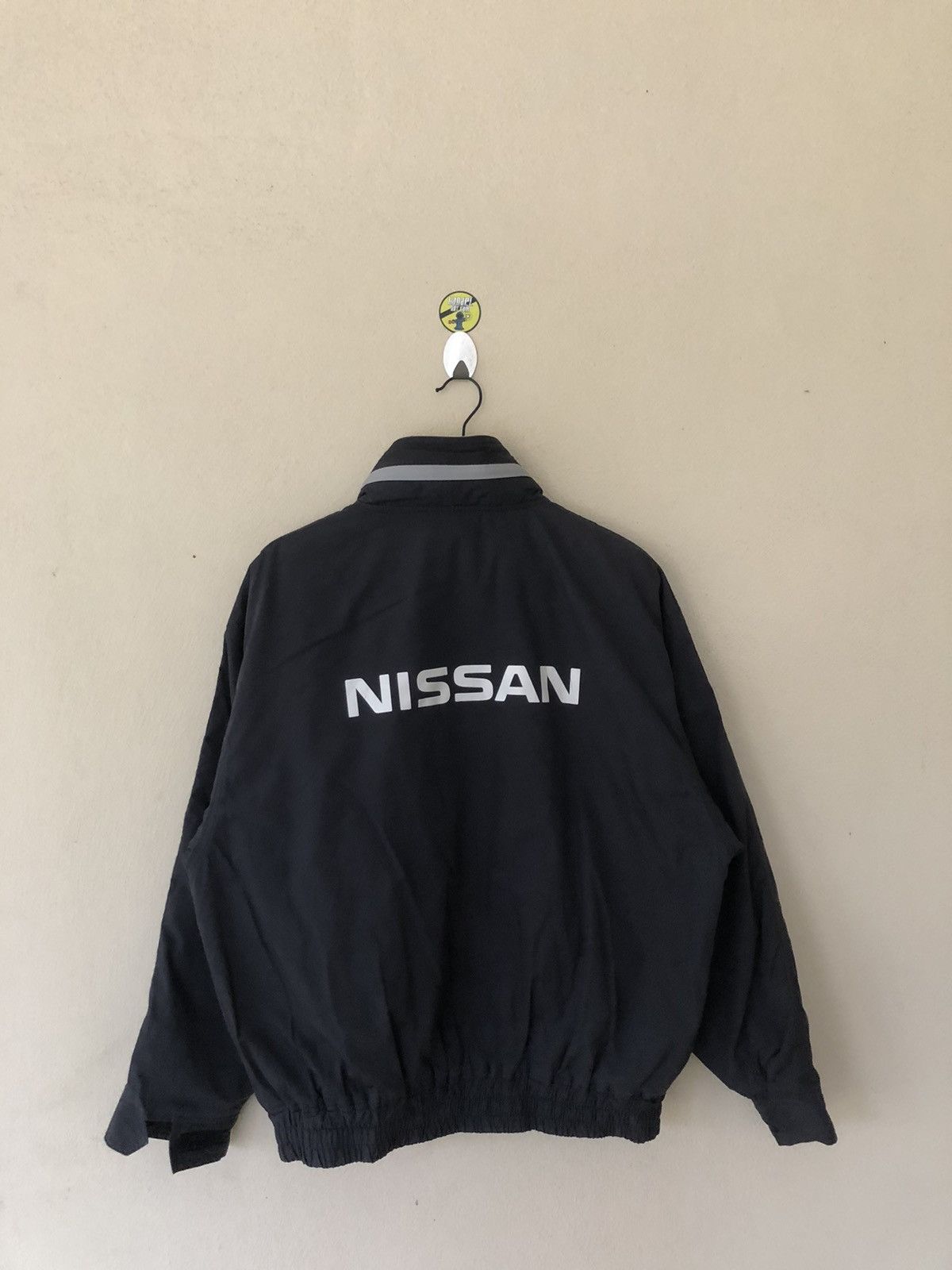 Japanese Brand Vintage Nissan Spell Out Black Jacket Size US L / EU 52-54 / 3 - 1 Thumbnail