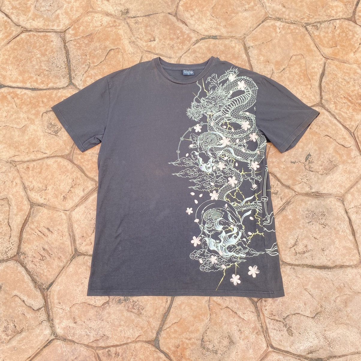Bullet Noise Thrashed Faded Vintage Y2K Bullet Noise ERD GRUNGE TEE Size US XL / EU 56 / 4 - 2 Thumbnail