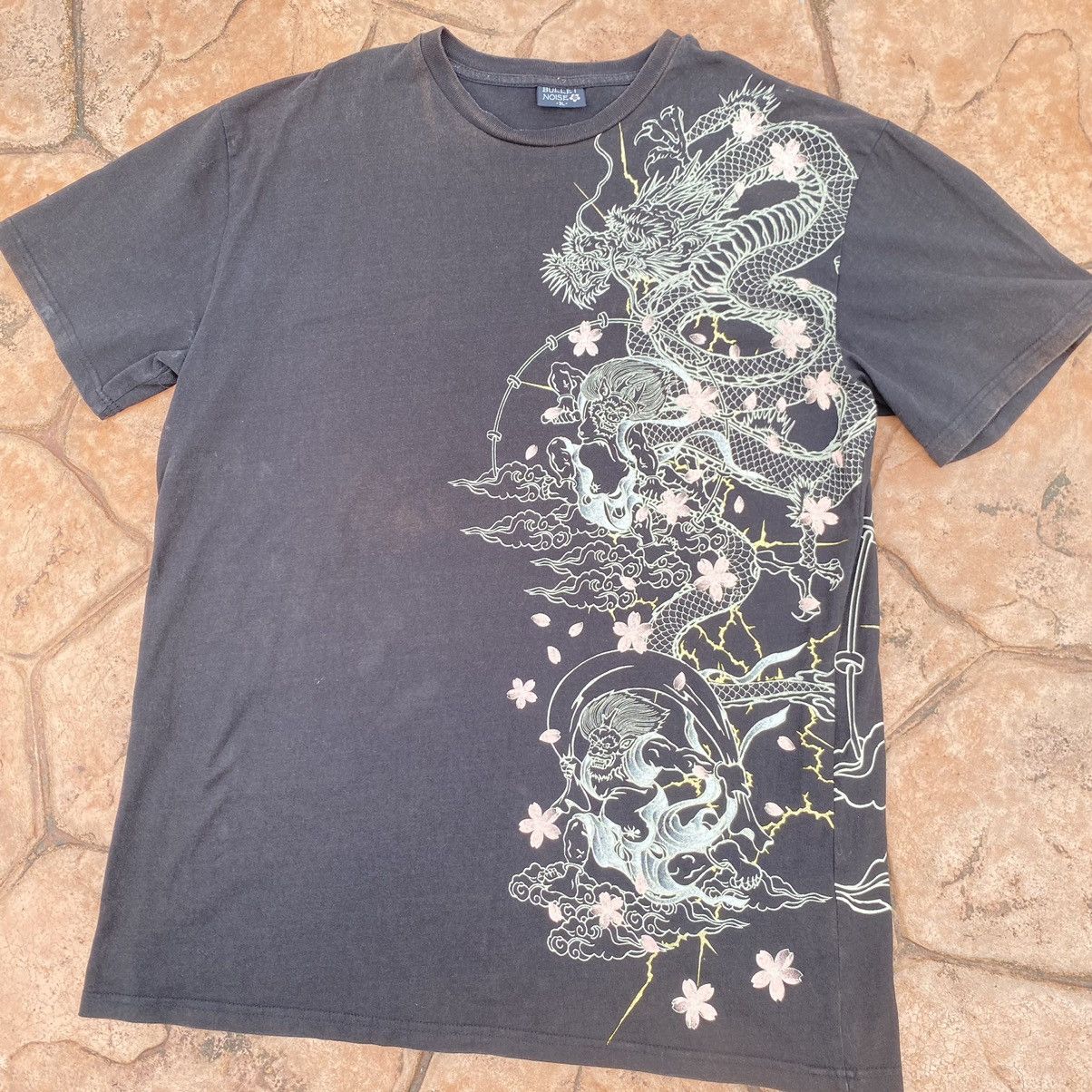 Bullet Noise Thrashed Faded Vintage Y2K Bullet Noise ERD GRUNGE TEE Size US XL / EU 56 / 4 - 4 Thumbnail