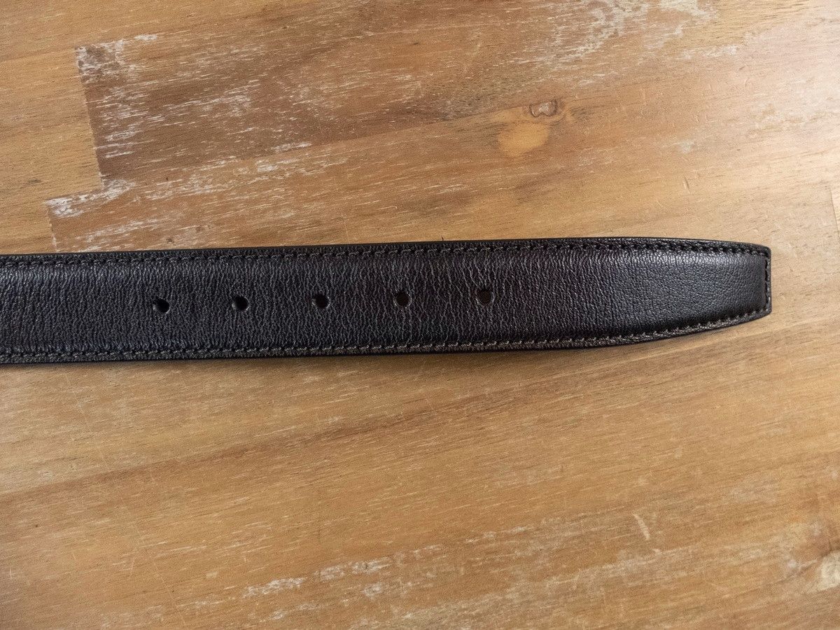 Barrett BARRETT brown leather belt 105 - fits size 40 waist best Size 40 - 6 Thumbnail