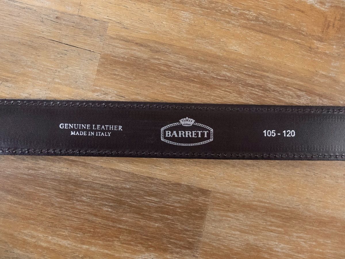 Barrett BARRETT brown leather belt 105 - fits size 40 waist best Size 40 - 5 Thumbnail
