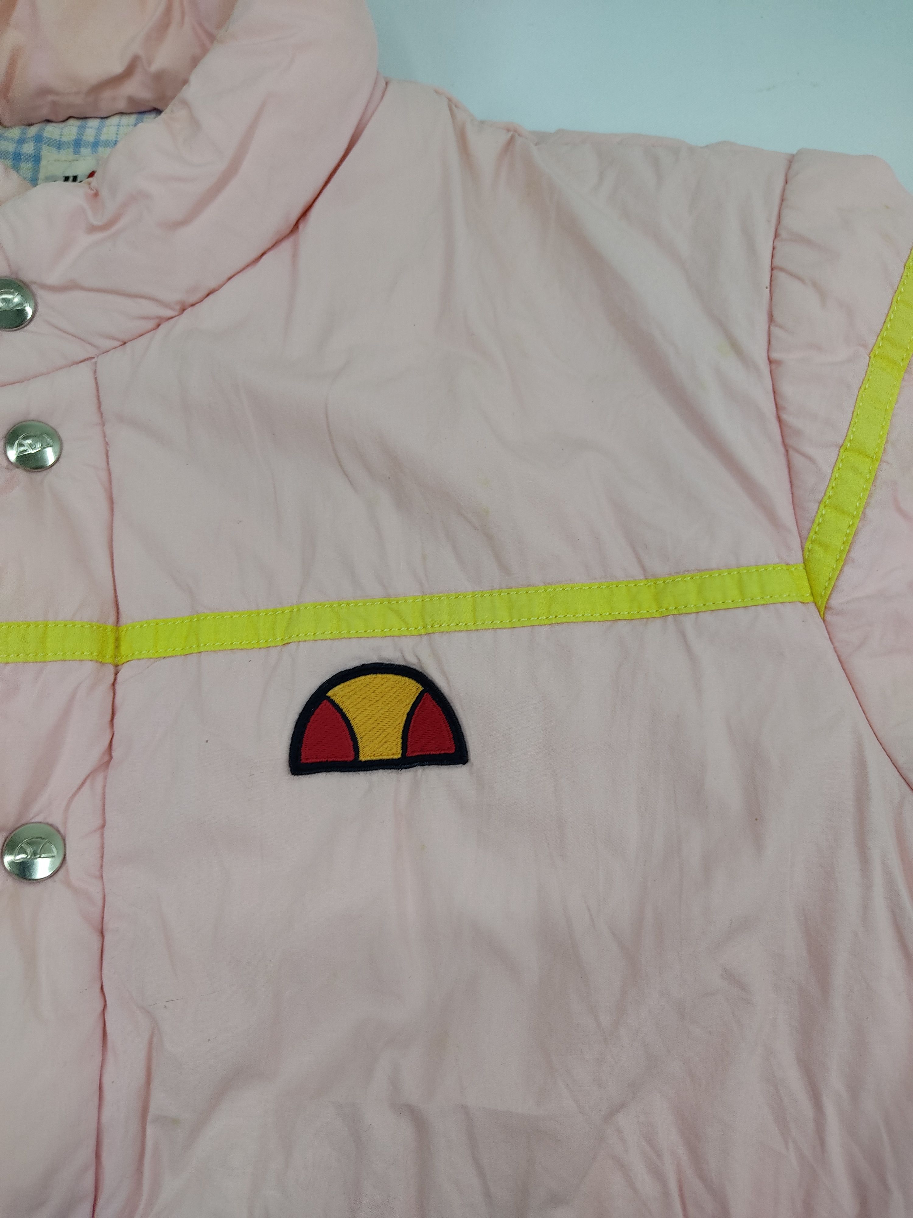 Ellesse Vintage Ellesse Bomber Ski Wear Jacket Bomber Zipper Winter Size S / US 4 / IT 40 - 3 Thumbnail