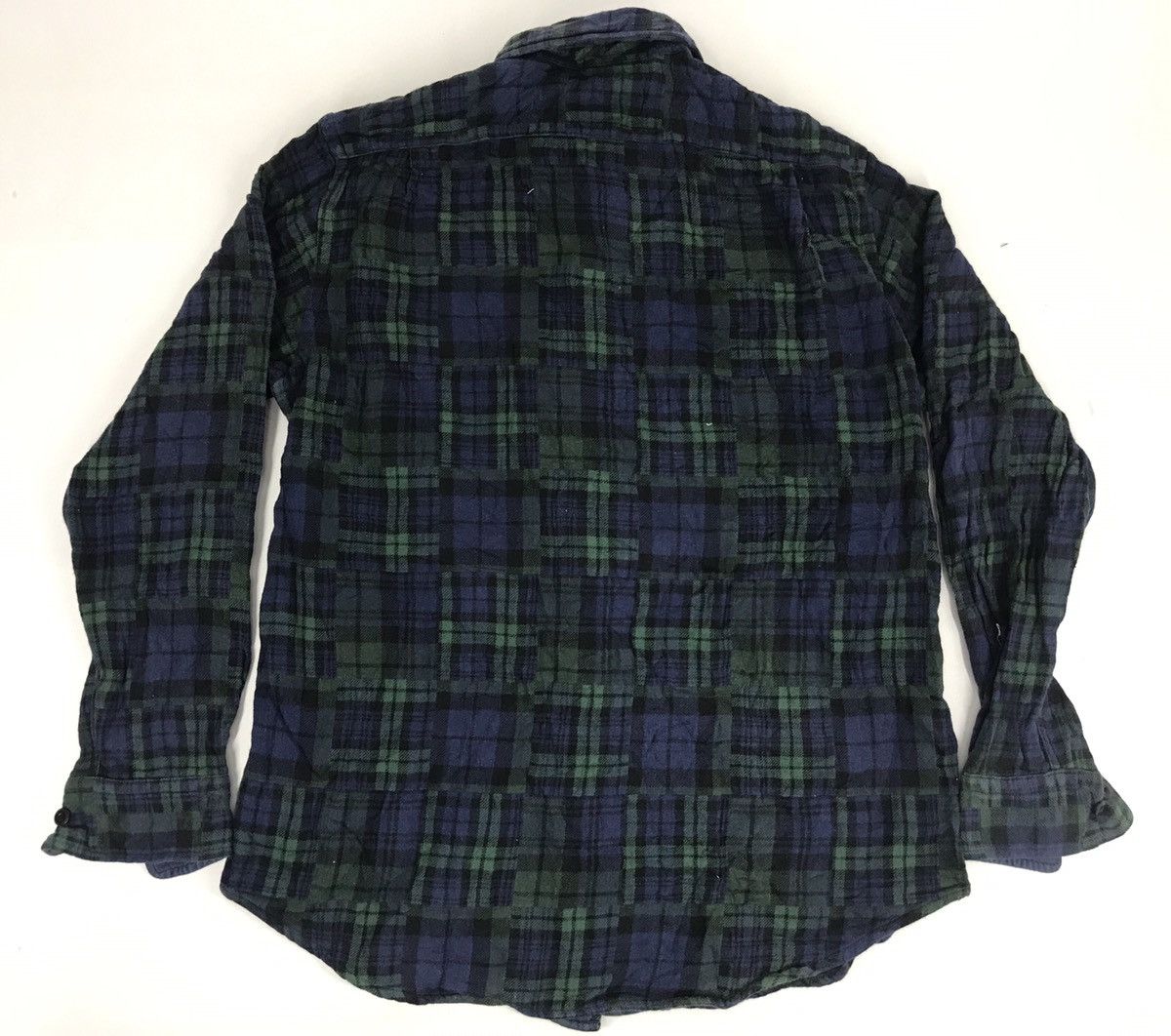 Japanese Brand Plaid Checked Patchwork Wear Double Pocket Classic Size US M / EU 48-50 / 2 - 2 Thumbnail