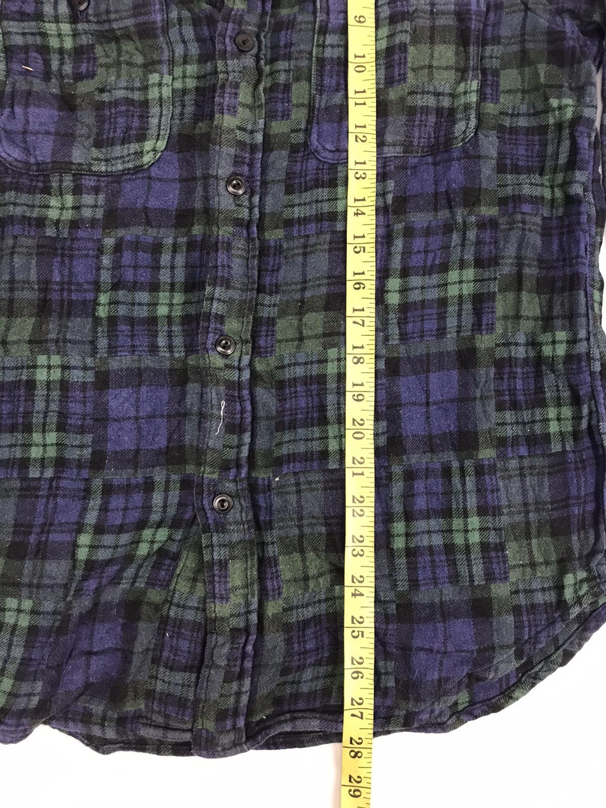 Japanese Brand Plaid Checked Patchwork Wear Double Pocket Classic Size US M / EU 48-50 / 2 - 6 Thumbnail