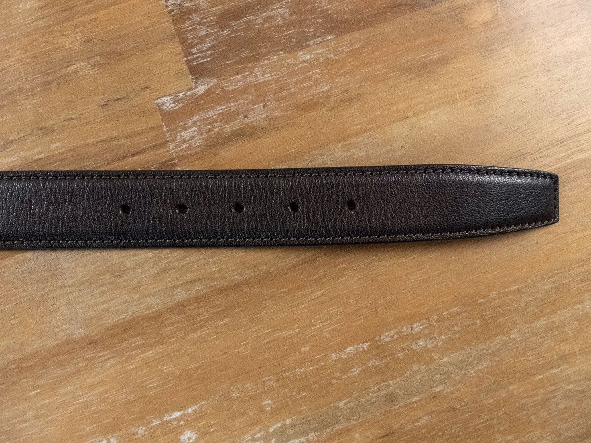 Barrett BARRETT brown leather belt 95 - fits size 36-37 waist best Size 36 - 5 Thumbnail