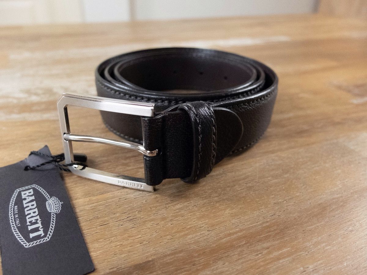 Barrett BARRETT brown leather belt 95 - fits size 36-37 waist best Size 36 - 1 Thumbnail