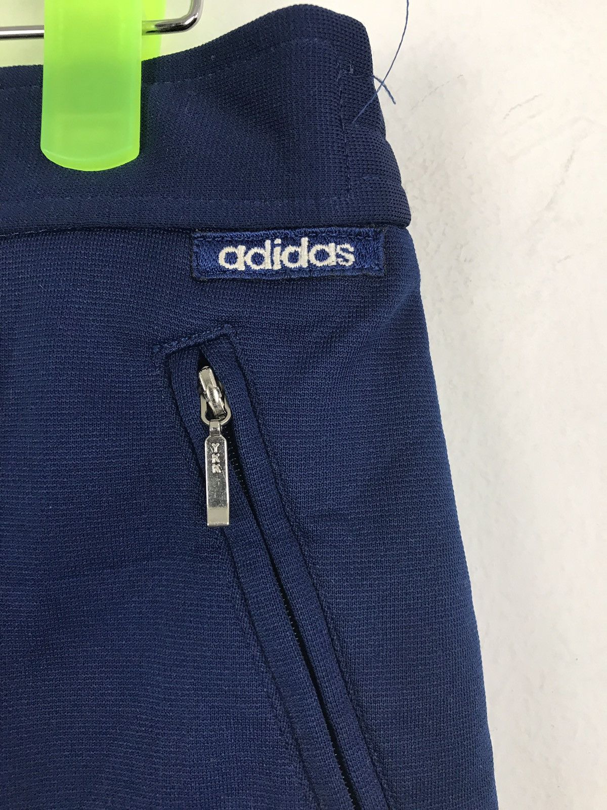 image of Vintage Adidas Slack Decente Japan Work Wear Pant in Blue, Women's (Size 29)