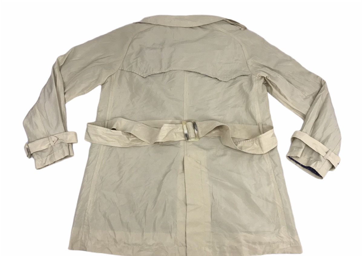 Japanese Brand Awaw By Junko Shimada Trench Coat Jacket Double Breasted Size L / US 10 / IT 46 - 2 Thumbnail