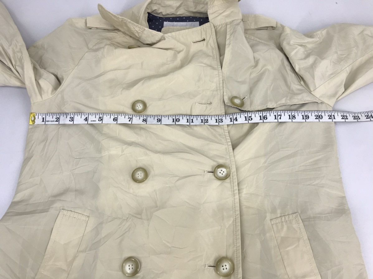 Japanese Brand Awaw By Junko Shimada Trench Coat Jacket Double Breasted Size L / US 10 / IT 46 - 8 Thumbnail