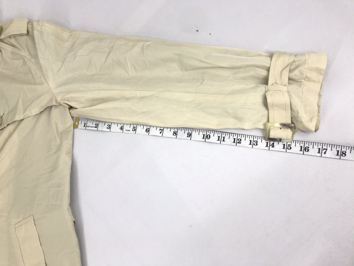Japanese Brand Awaw By Junko Shimada Trench Coat Jacket Double Breasted Size L / US 10 / IT 46 - 10 Thumbnail
