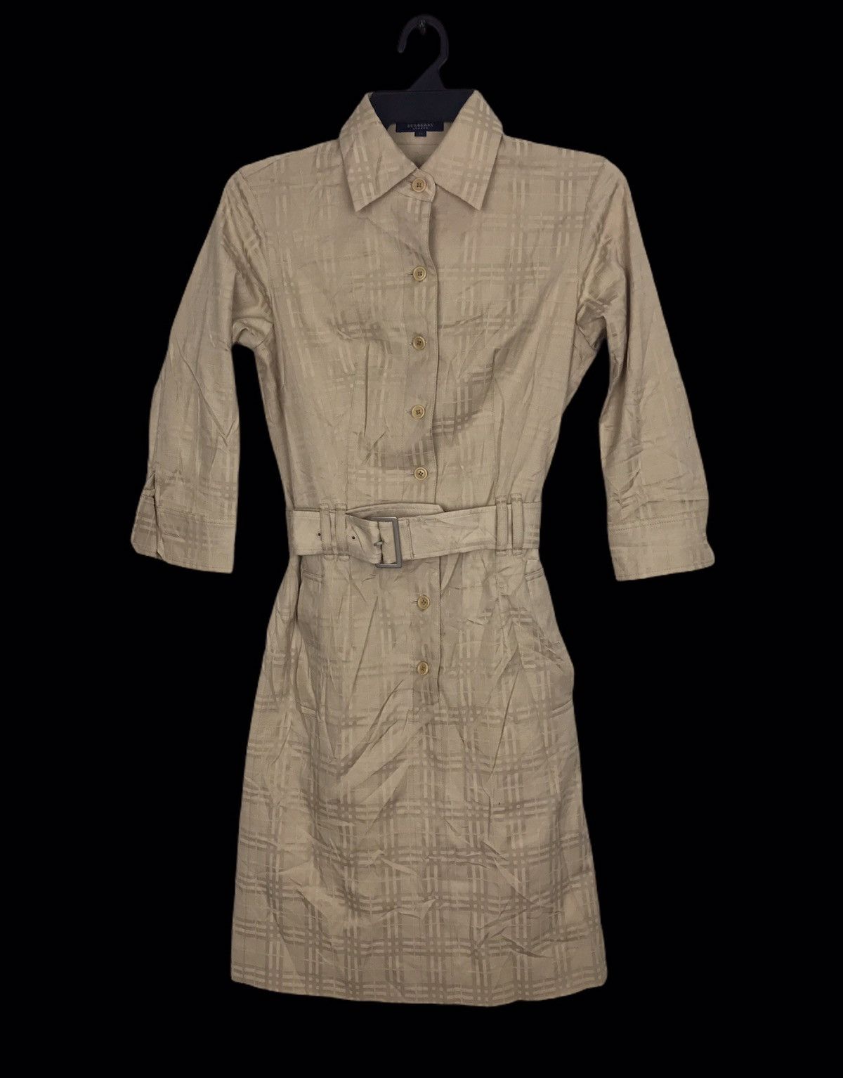 Burberry BURBERRY Burberrys London Nova Check Monogram Trench Coat Size S / US 4 / IT 40 - 1 Thumbnail