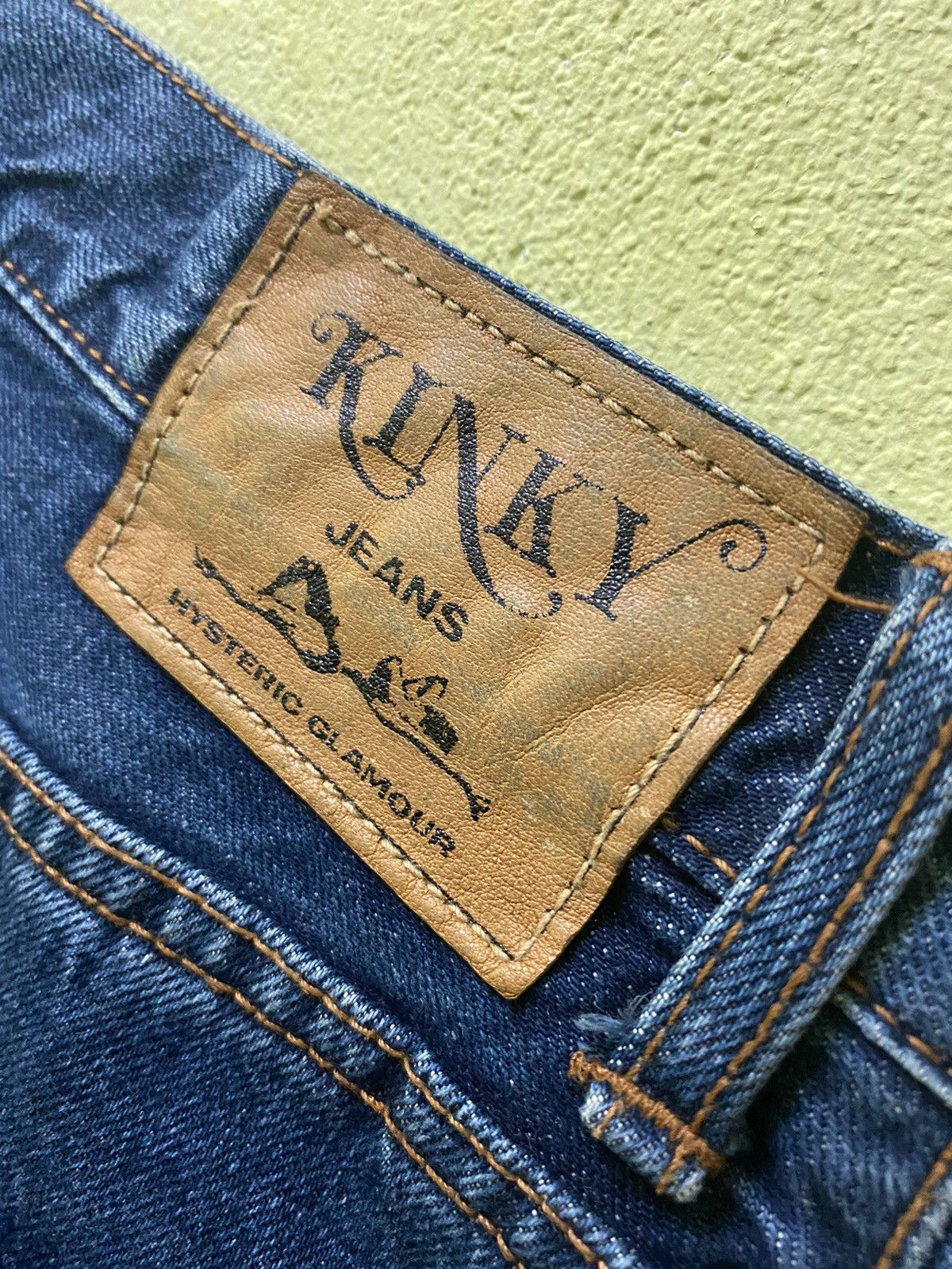 Hysteric Glamour HYSTERIC GLAMOUR Patchwork Denim Skirt Size 31" - 10 Thumbnail