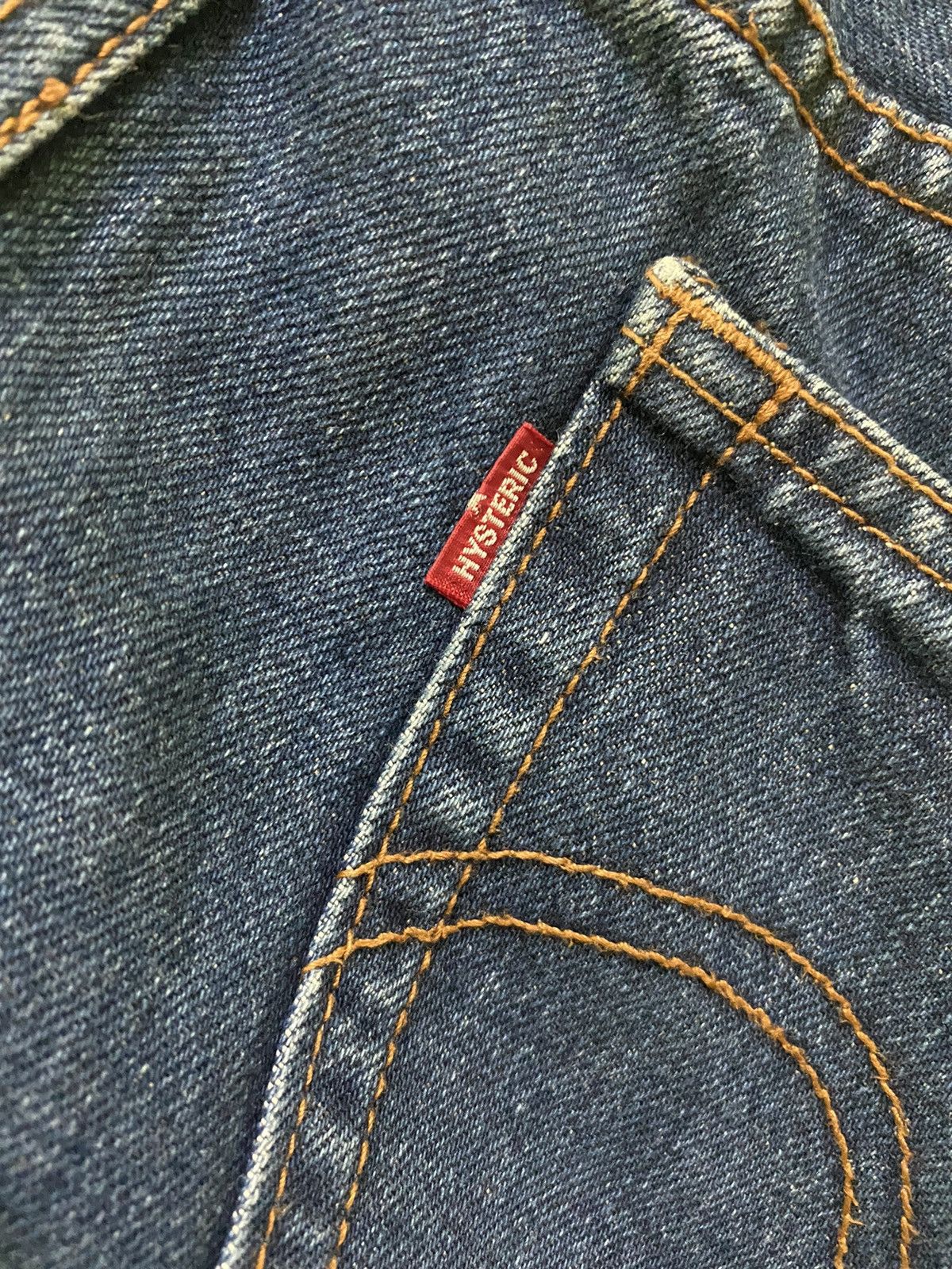 Hysteric Glamour HYSTERIC GLAMOUR Patchwork Denim Skirt Size 31" - 9 Thumbnail