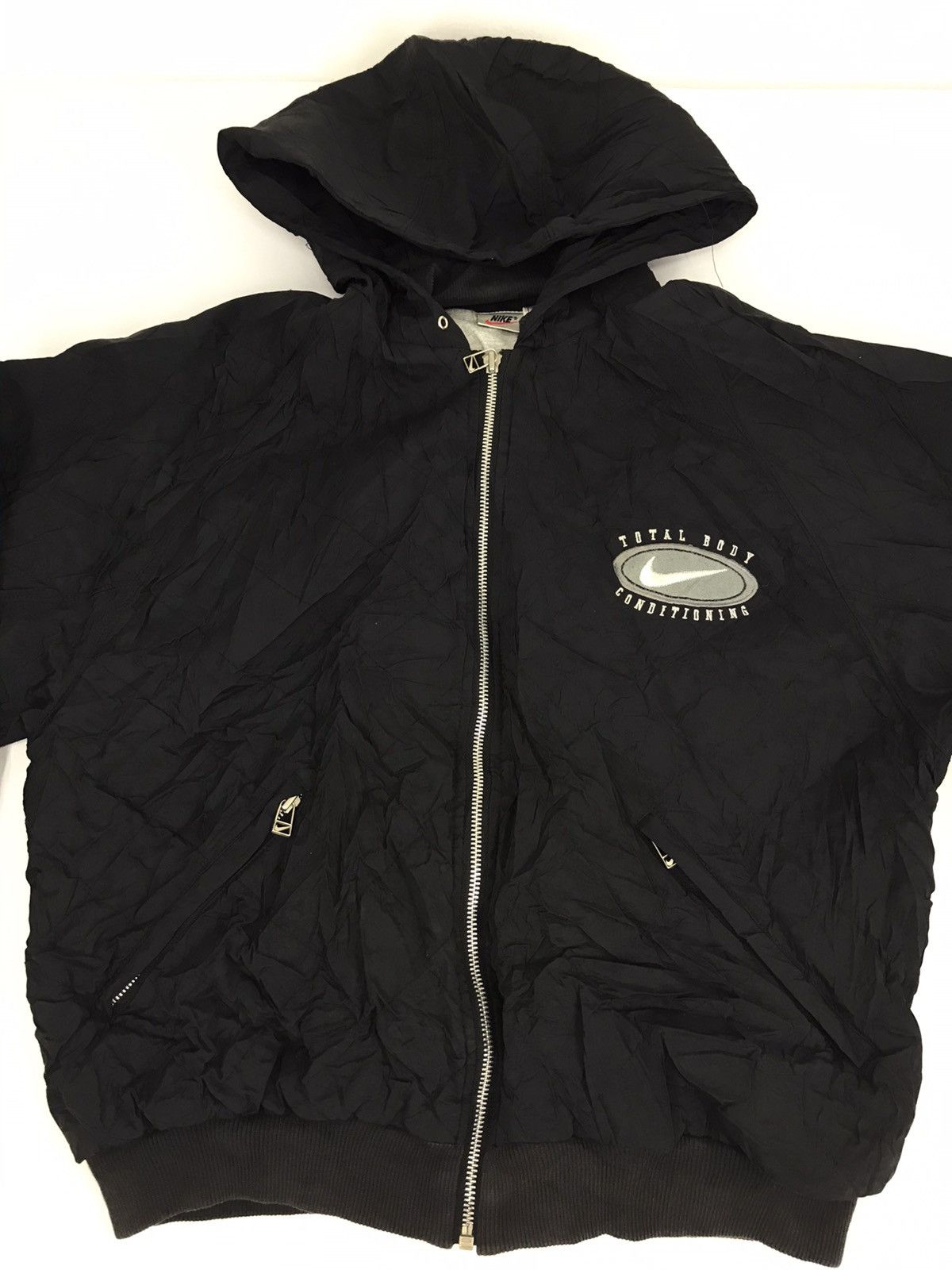 Nike Vintage Nike Padded Blanket Inner Sweatshirt Jacket Hoodie Size US S / EU 44-46 / 1 - 2 Thumbnail
