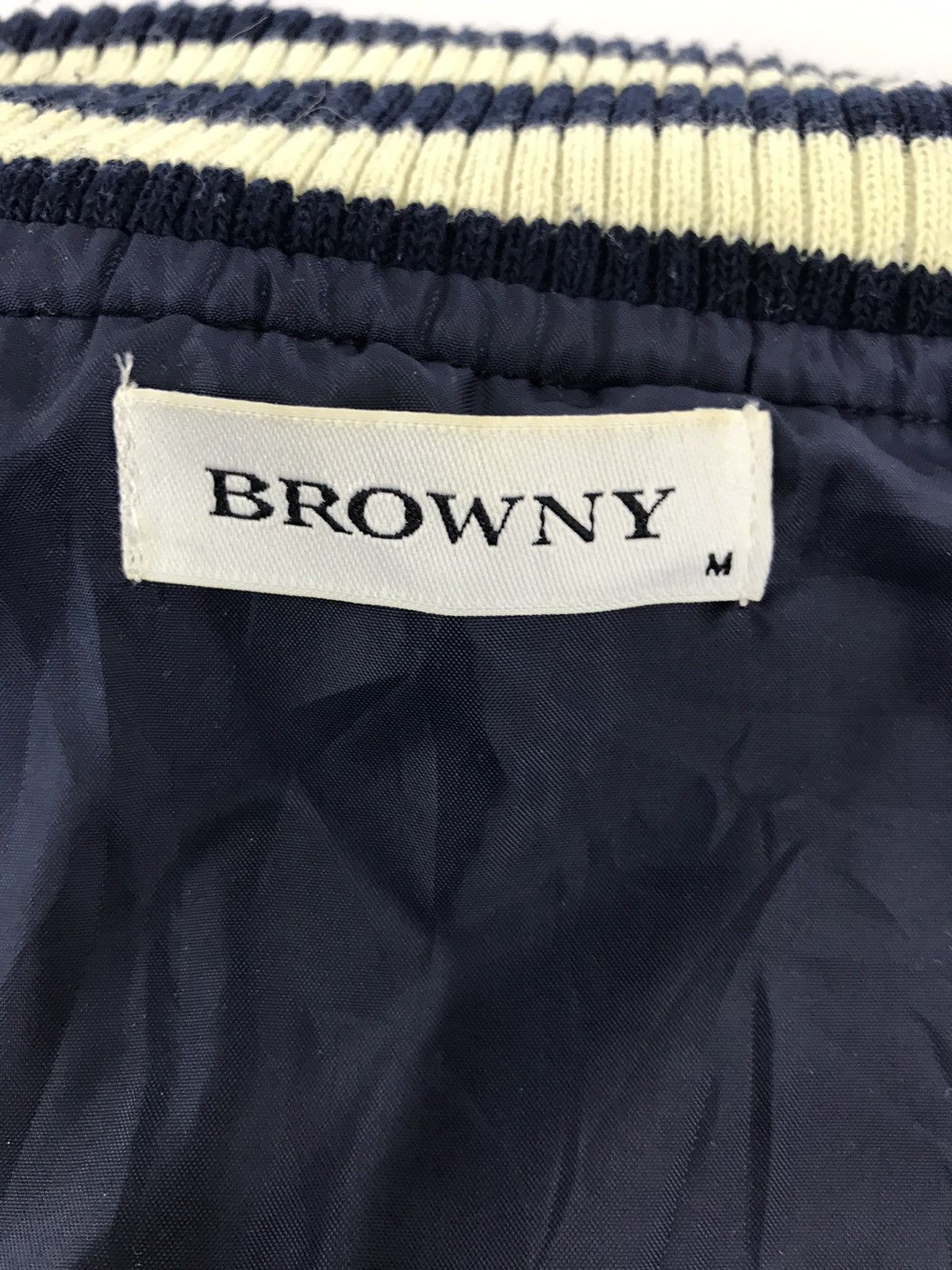 Japanese Brand Browny Always Proceed Spell Out Varsity Jacket College Size US S / EU 44-46 / 1 - 6 Thumbnail