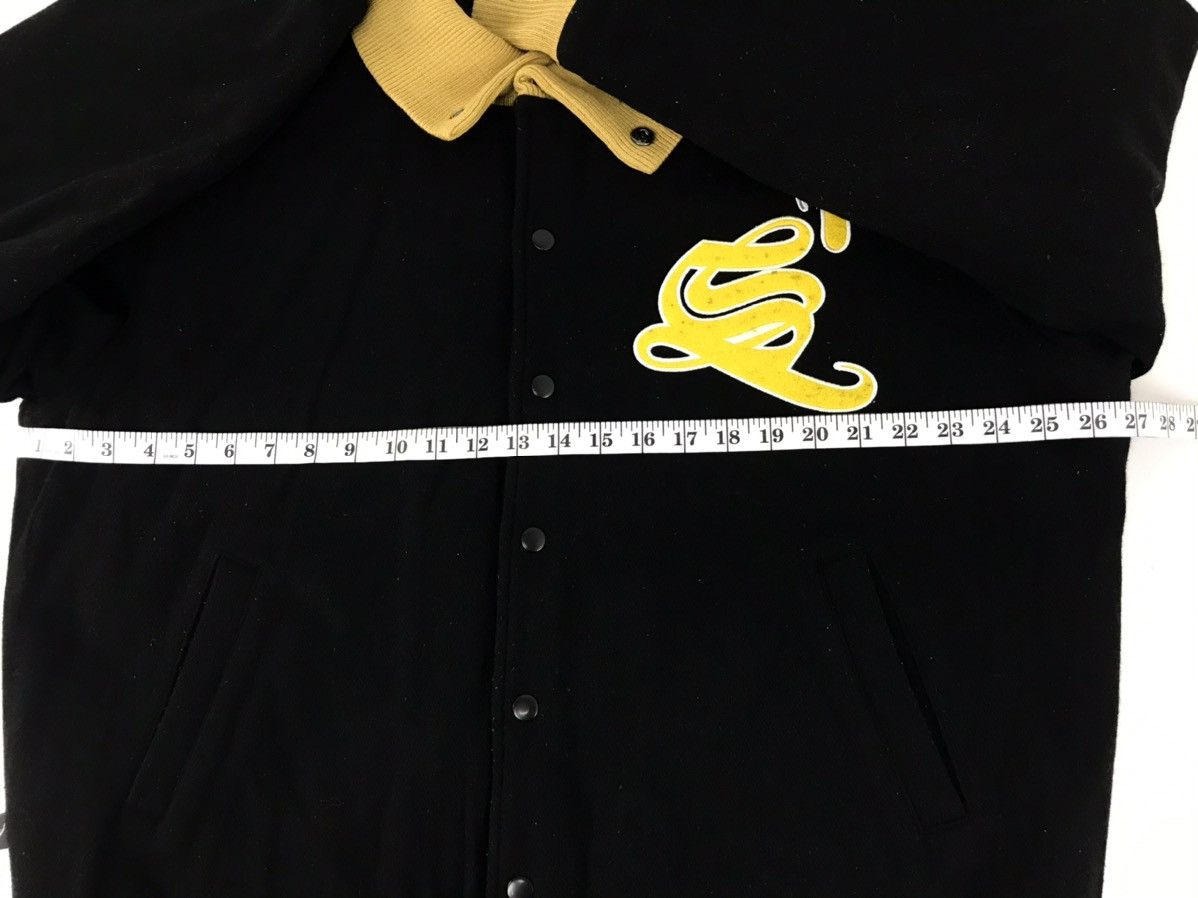 Vintage Searchin Design Morality Eaten Away Varsity Jacket Wool Size US L / EU 52-54 / 3 - 12 Thumbnail