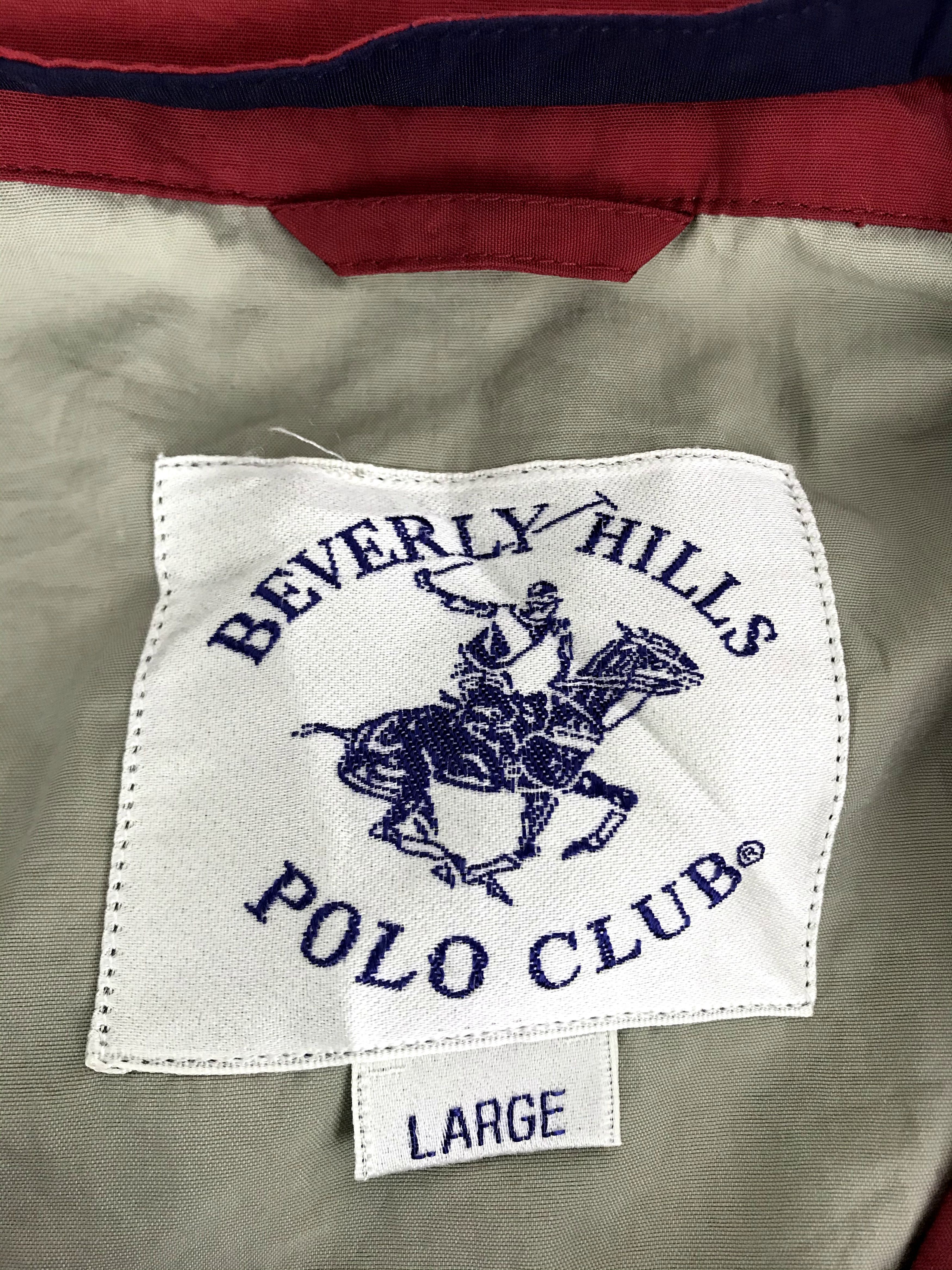 Beverly Hills Polo Club Vintage BHPC Beverly Hills Polo Club Hoodie Jacket Outdoor Size US L / EU 52-54 / 3 - 5 Thumbnail