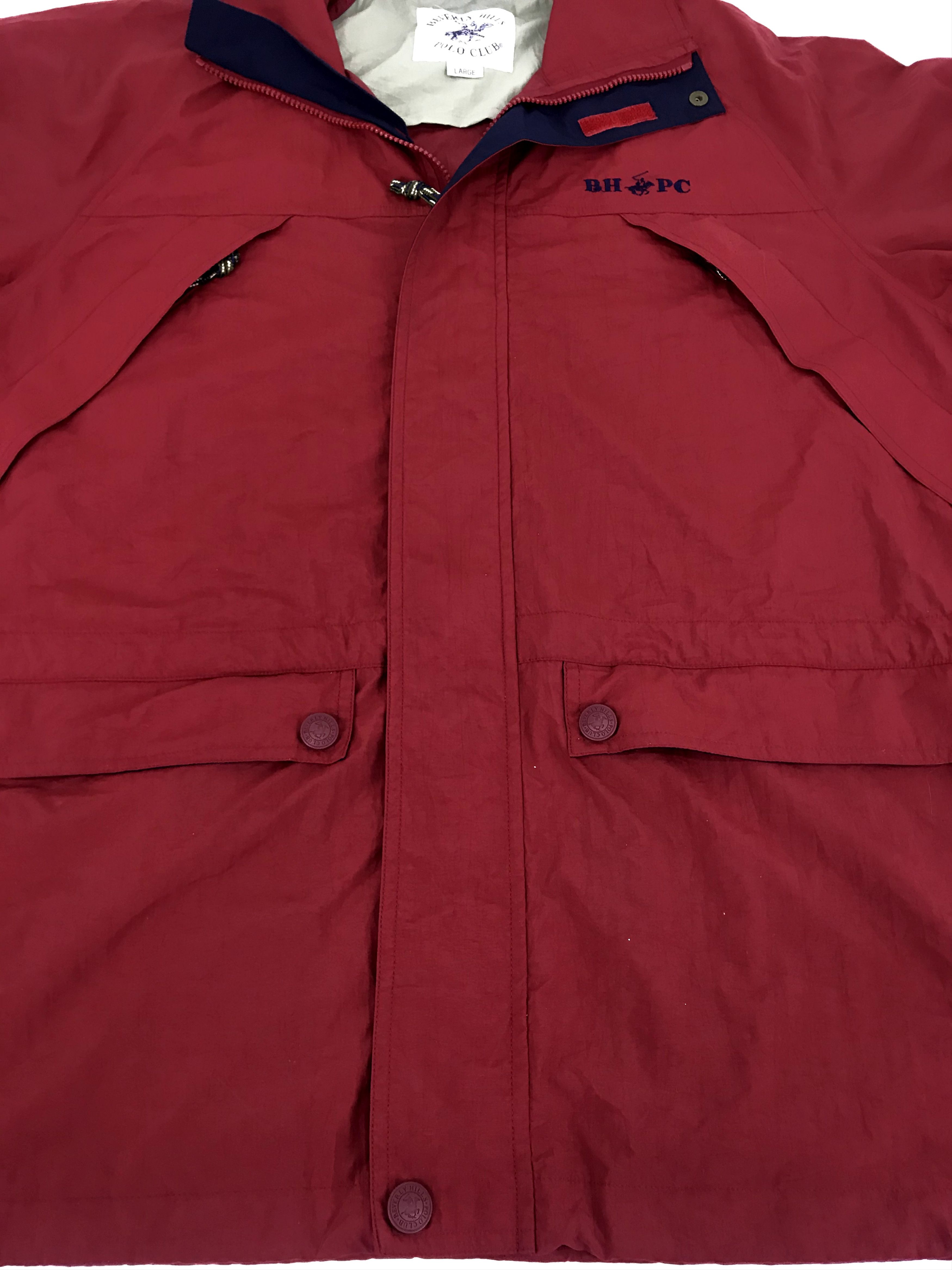 Beverly Hills Polo Club Vintage BHPC Beverly Hills Polo Club Hoodie Jacket Outdoor Size US L / EU 52-54 / 3 - 3 Thumbnail