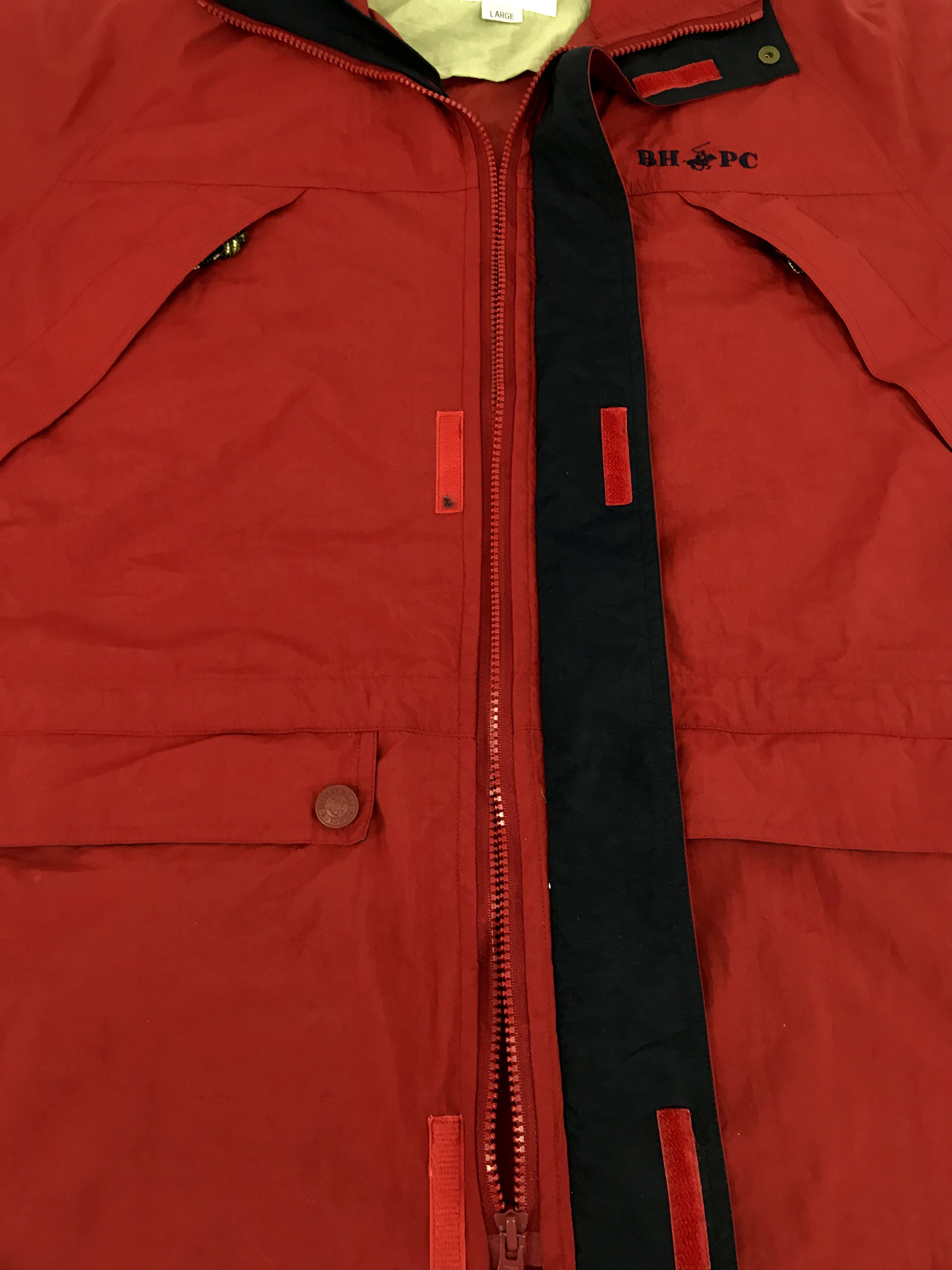 Beverly Hills Polo Club Vintage BHPC Beverly Hills Polo Club Hoodie Jacket Outdoor Size US L / EU 52-54 / 3 - 6 Thumbnail