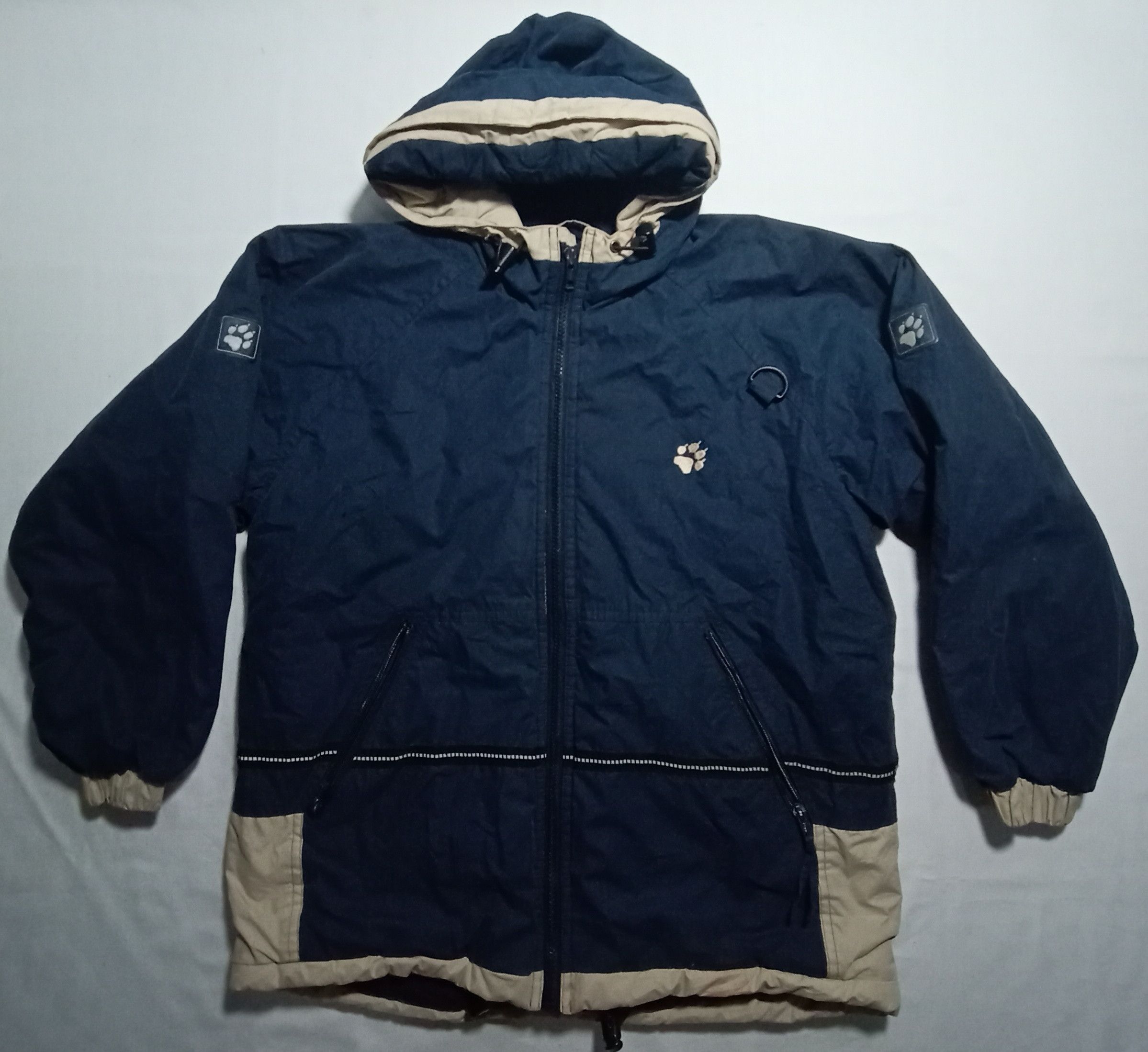Jack Wolfskin Jack Wolfskin Jacket Windproof Zip Blue Size US L / EU 52-54 / 3 - 1 Thumbnail