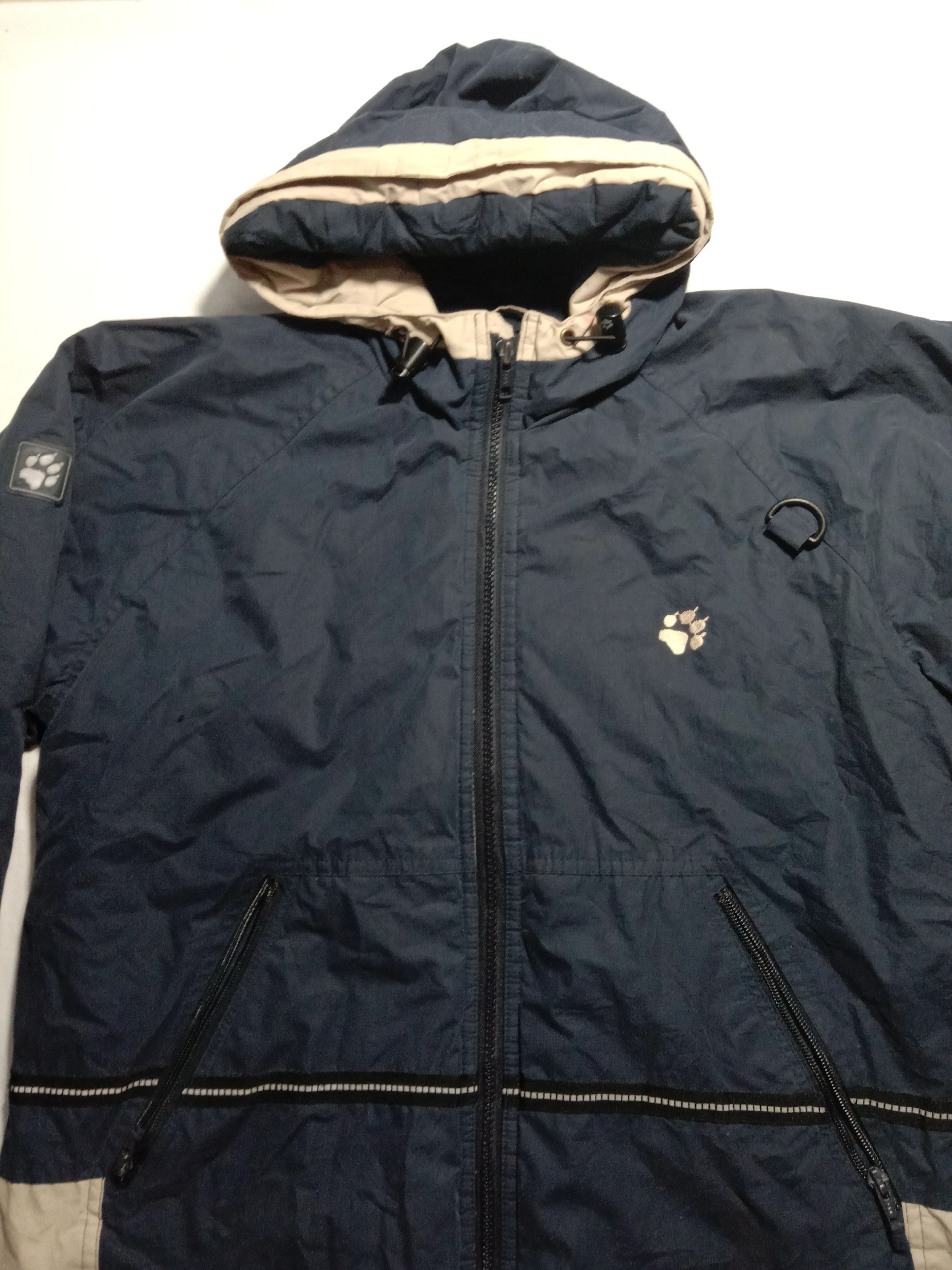 Jack Wolfskin Jack Wolfskin Jacket Windproof Zip Blue Size US L / EU 52-54 / 3 - 4 Thumbnail