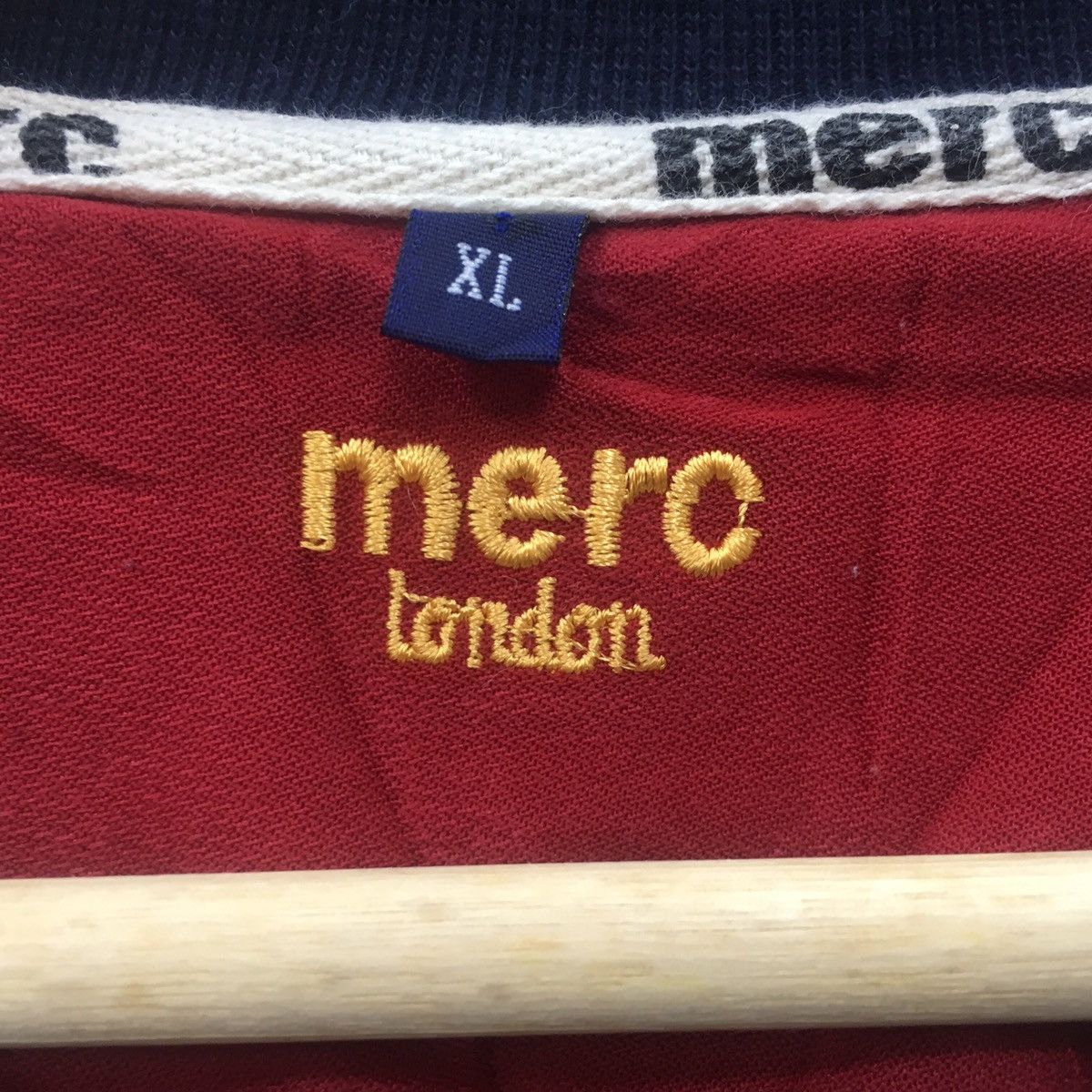 Merc × Vintage Rare!! MERC London sweatshirt spellout streewear Size US XL / EU 56 / 4 - 5 Thumbnail